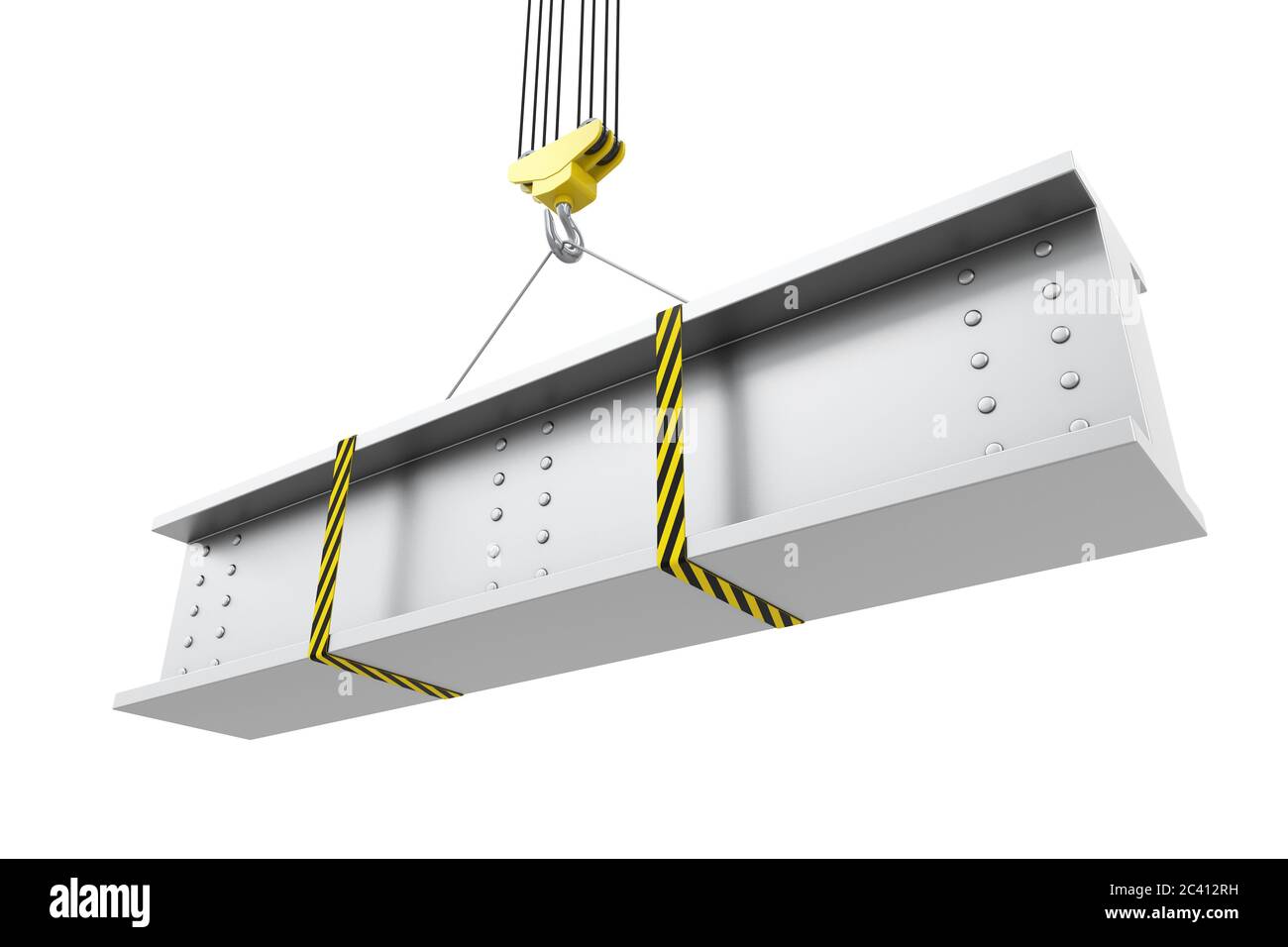Lifting steel girder beam hi-res stock photography and images - Alamy