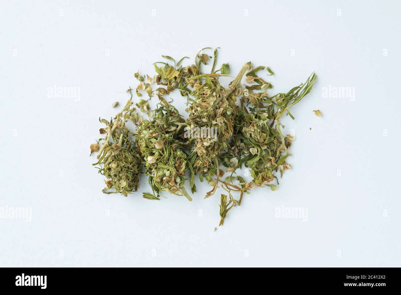 Cannabis tea Stock Photo