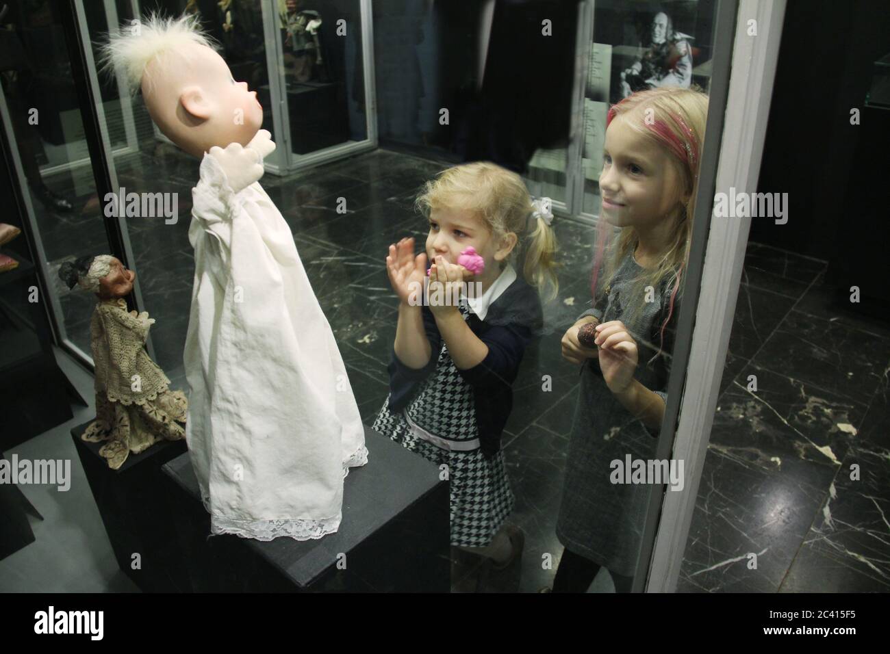 Russia, Moscow. Sergey Obraztsov Puppet Theatre. Puppet