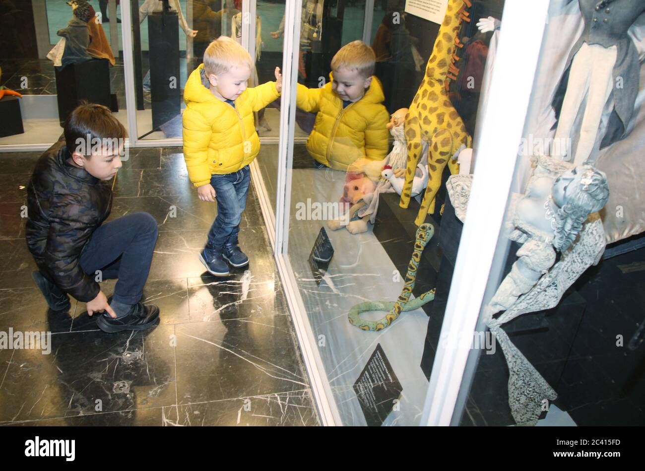Russia, Moscow. Sergey Obraztsov Puppet Theatre. Puppet