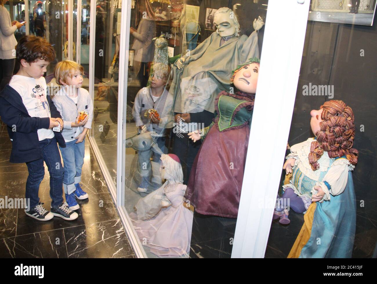 Russia, Moscow. Sergey Obraztsov Puppet Theatre. Puppet