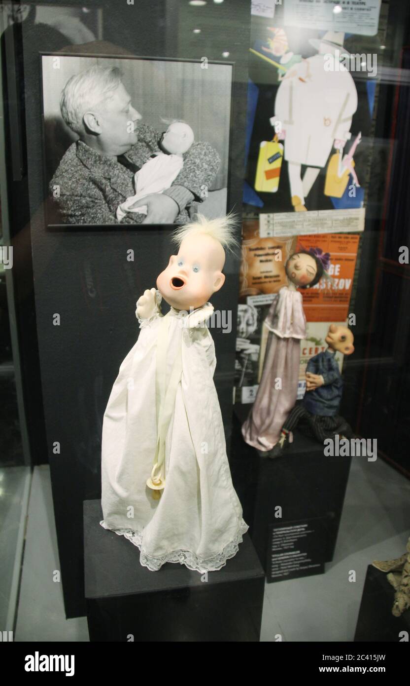 Russia, Moscow. Sergey Obraztsov Puppet Theatre. Puppet