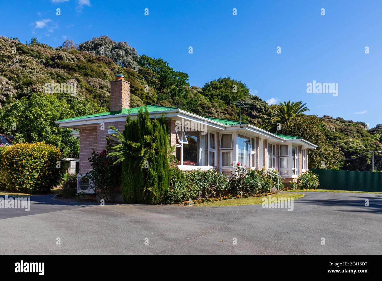 Akaroa, Canterbury, New Zealand: Priest's Residence of St Patricks ...