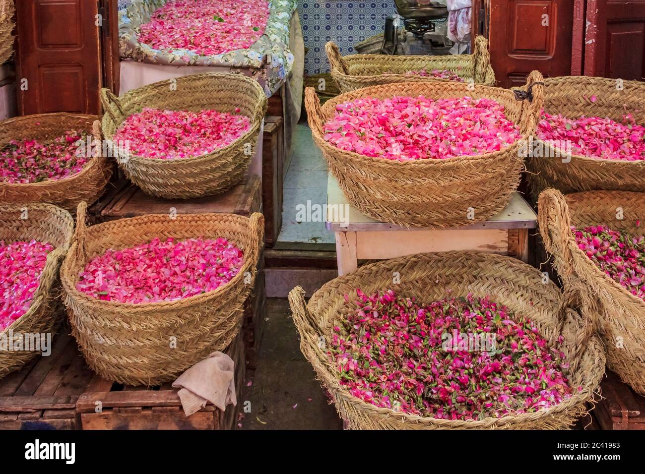 morocco sea of roses