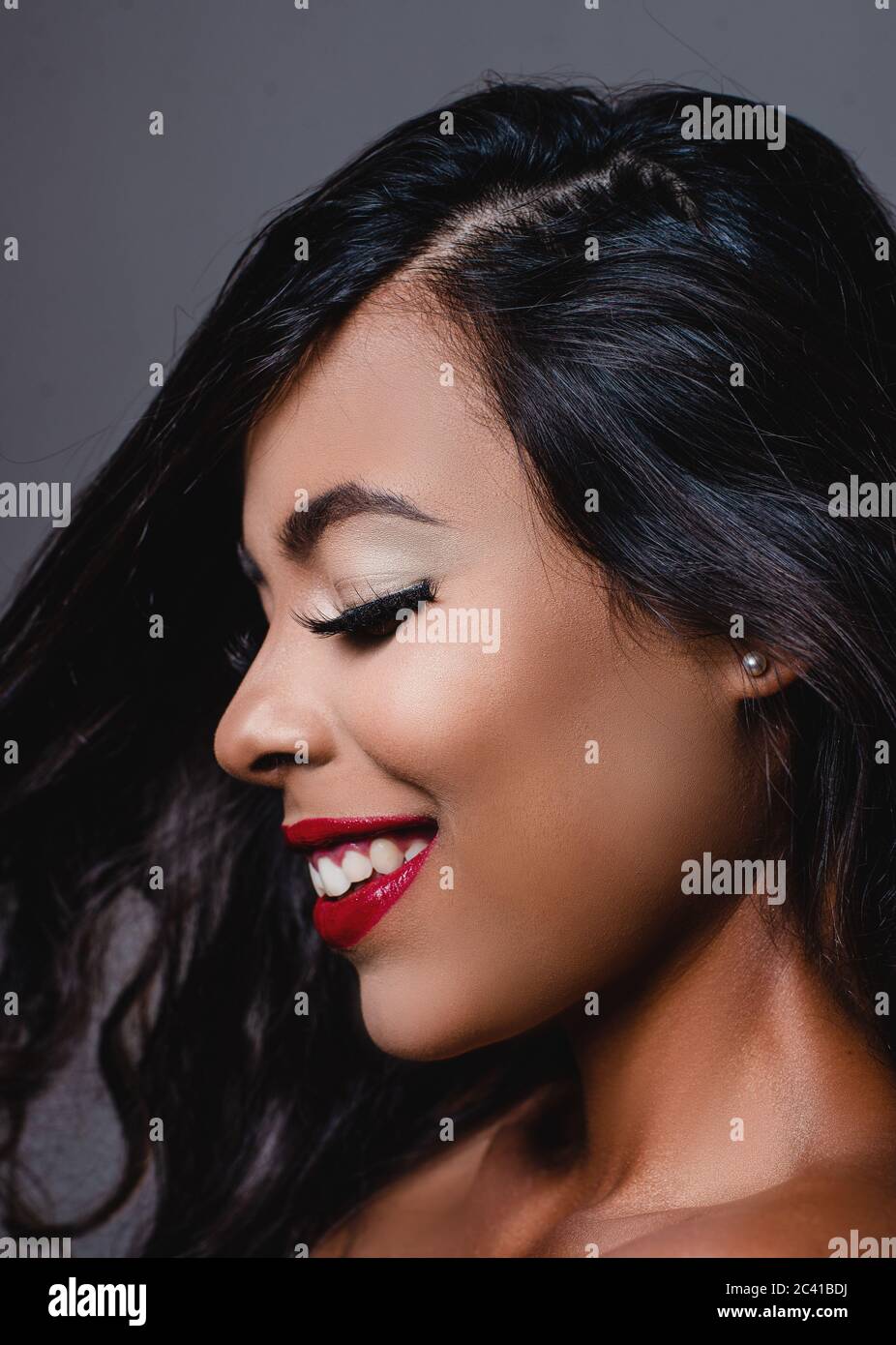 Hispanic model hi-res stock photography and images - Alamy
