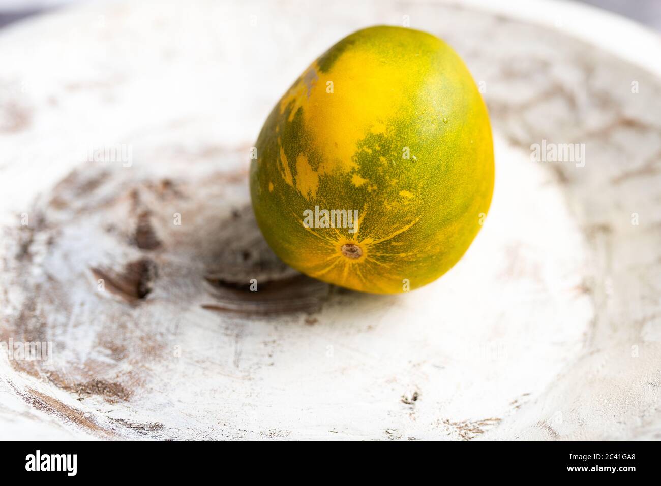 Dosakai raw cucumber or Cucumis sativus, Cucurbitaceae melon family