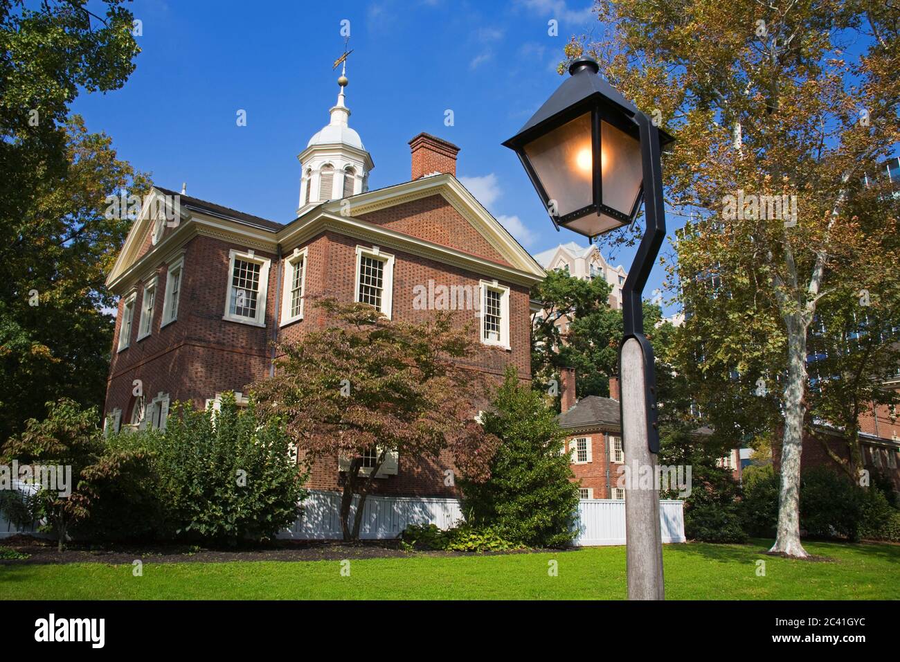 Carpenters' Hall, Independence National Historical Park, Old City District, Philadelphia, Pennsylvania, USA Stock Photo