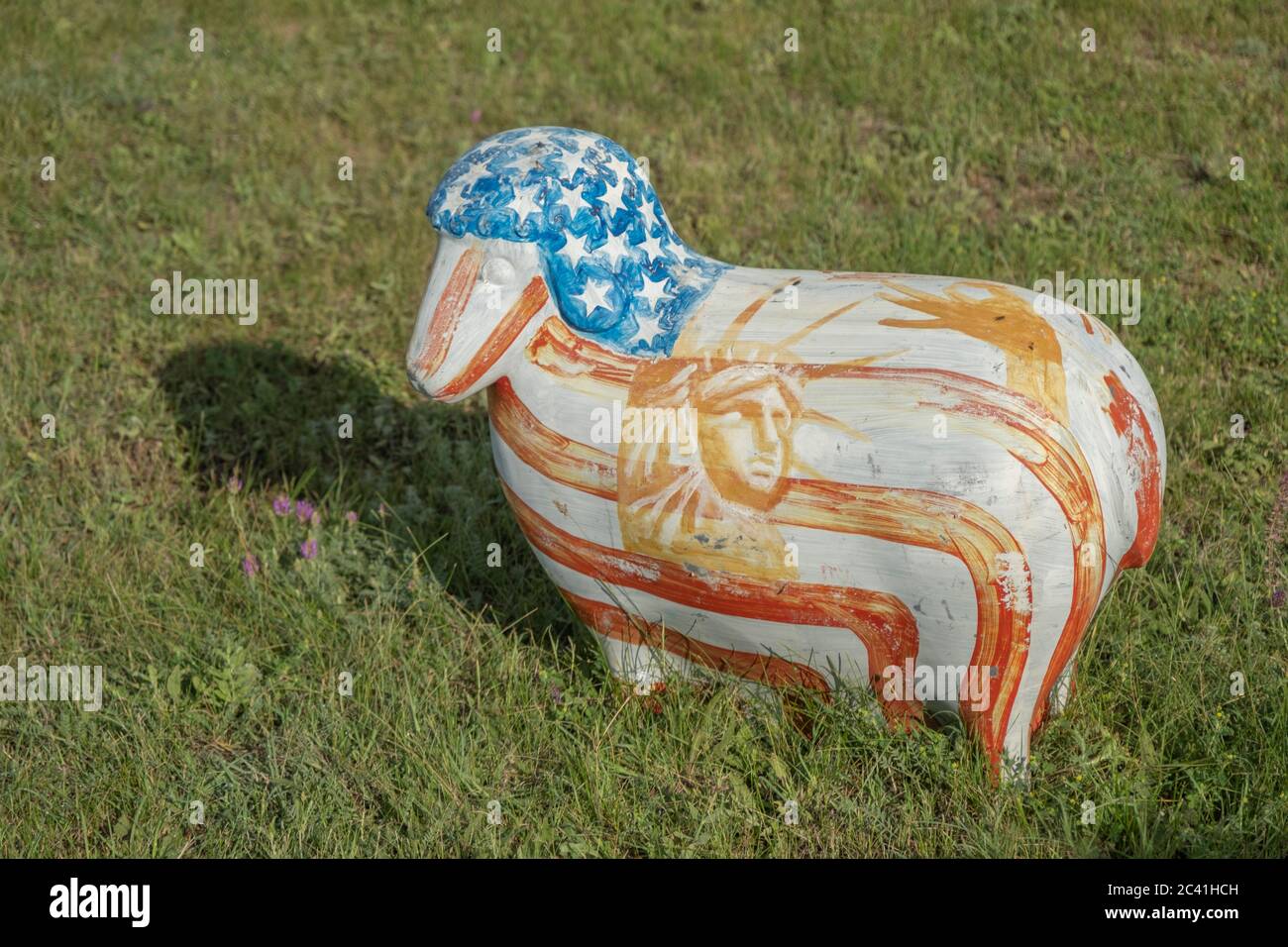 Lamb and flag symbol hires stock photography and images Alamy