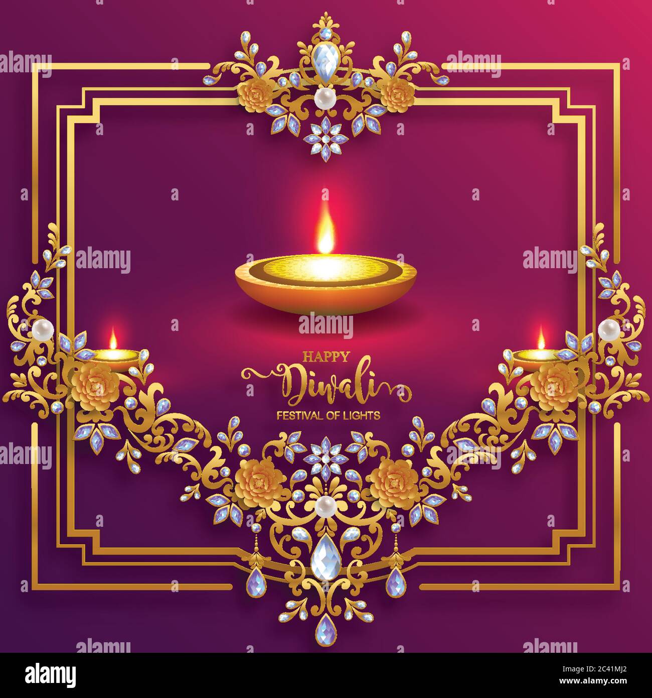 Diwali, Deepavali or Dipavali the festival of lights india with ...
