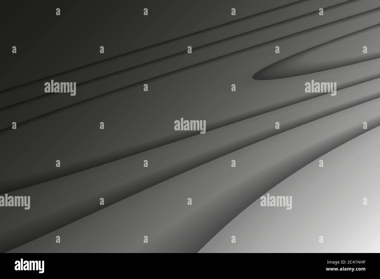 Black And White 3d Shapes Stock Vector Images - Alamy