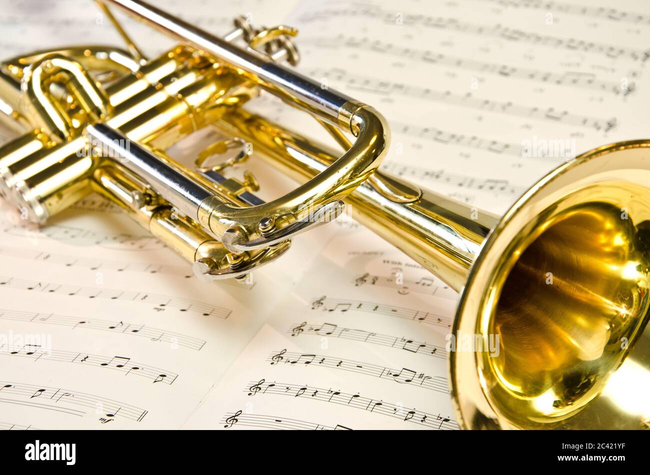 Brass Instrument Background