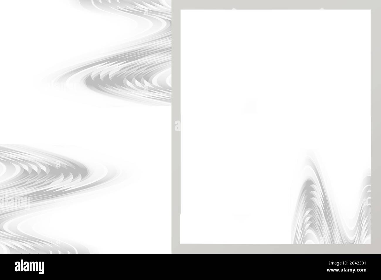 abstract white background with smooth lines Stock Photo - Alamy
