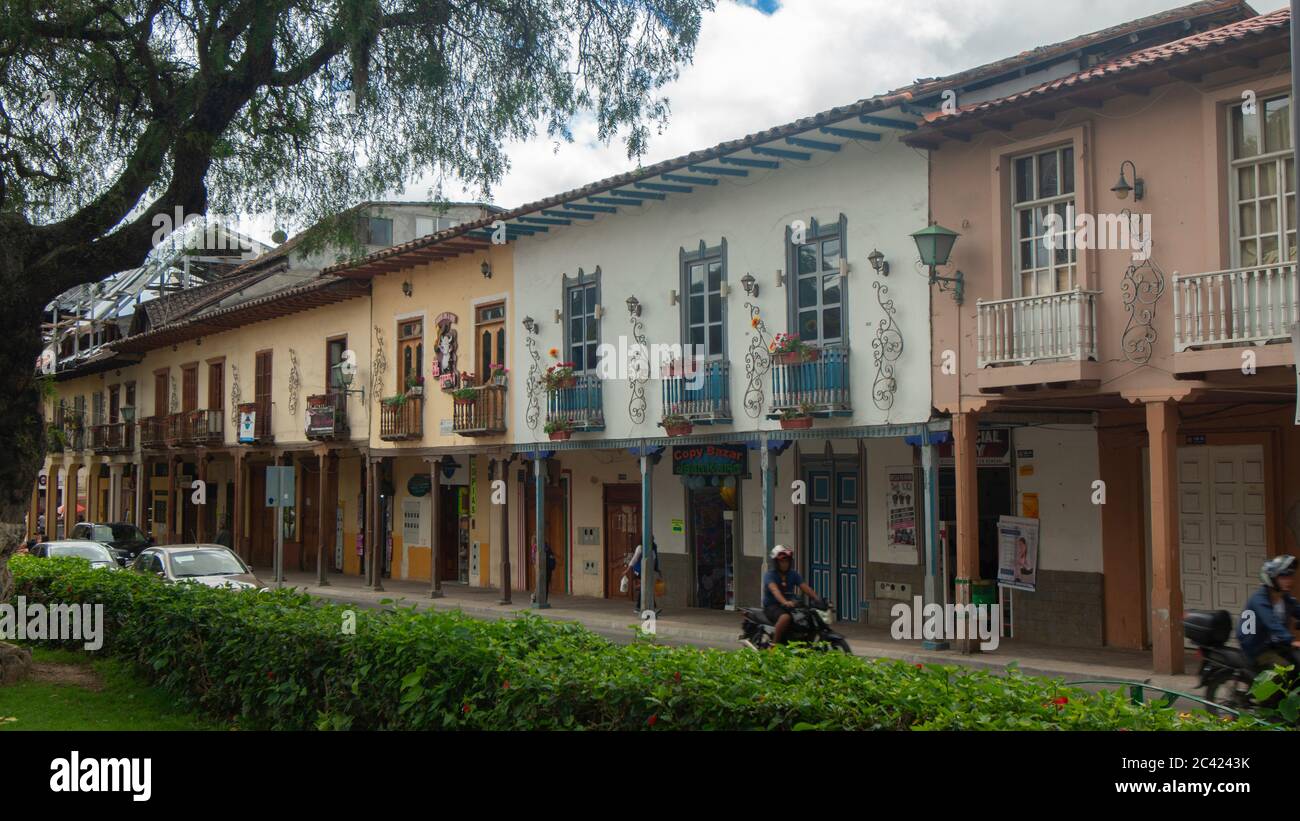 Inmaculada Concepcion de Loja, Loja / Ecuador March 30 2019 View of