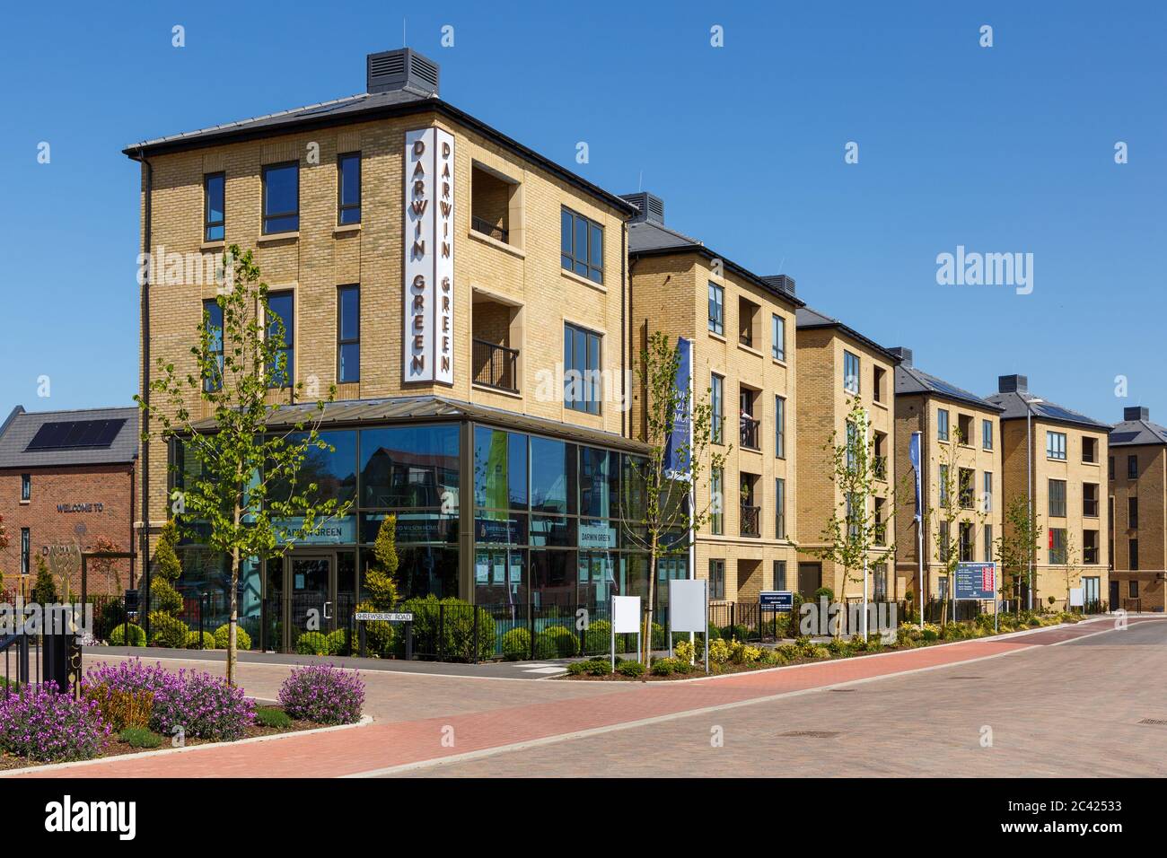 Street view of Darwin Green offices. Darwin Green is a brandnew