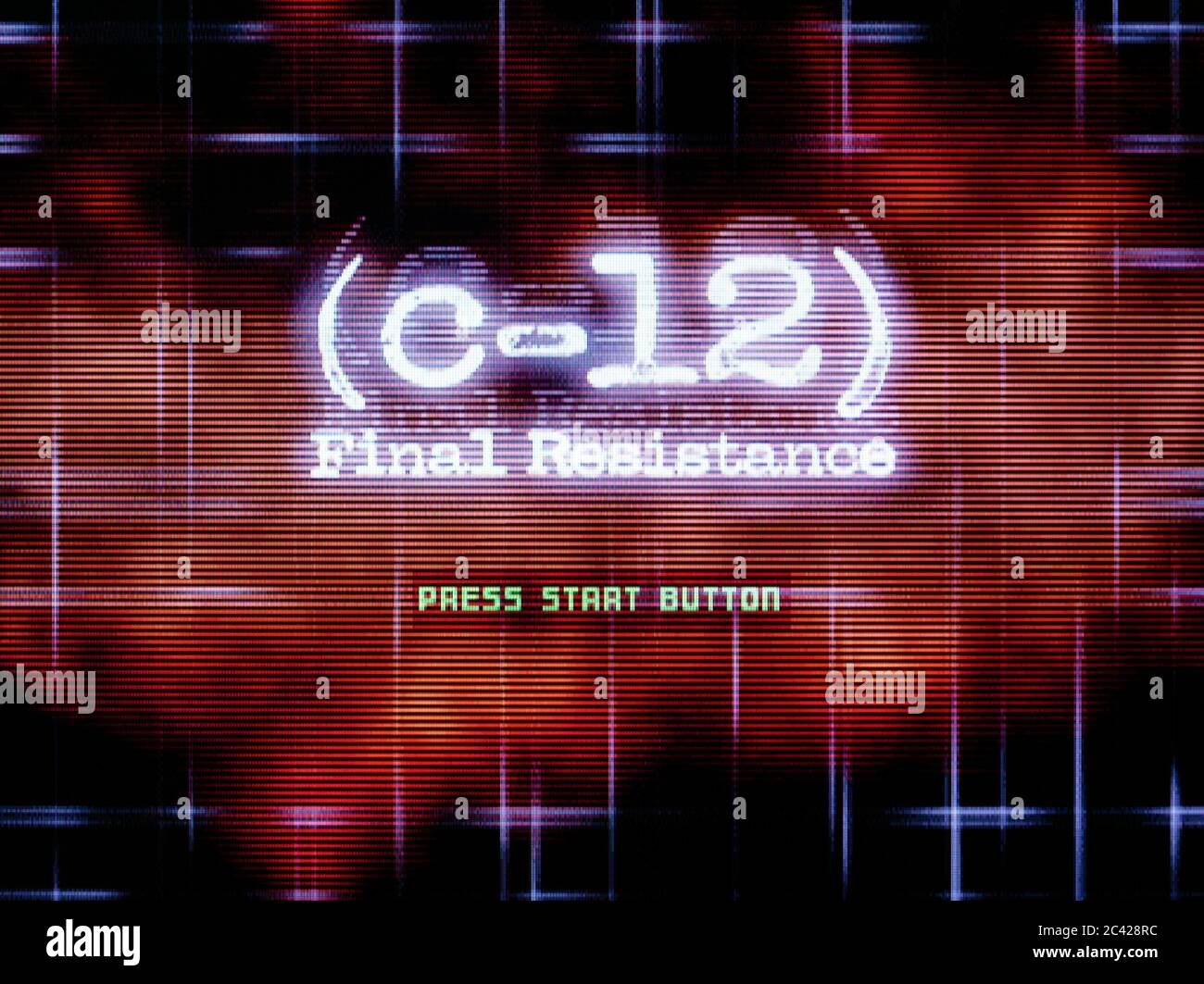C-12 Final Resistance - Sony Playstation 1 PS1 PSX - Editorial use only Stock Photo