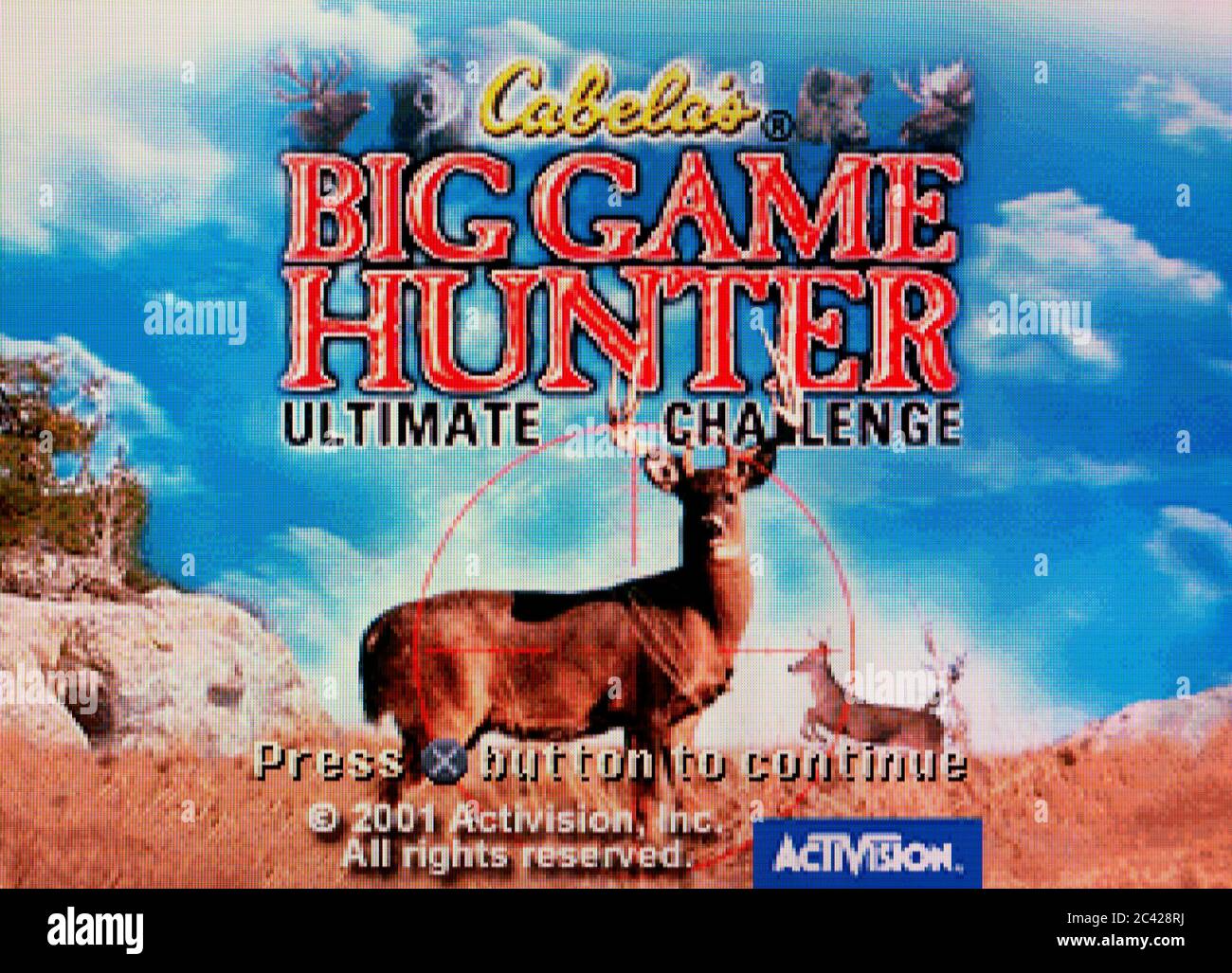 Cabela's Big Game Hunter Ultimate Challenge Sony Playstation 1 PS1