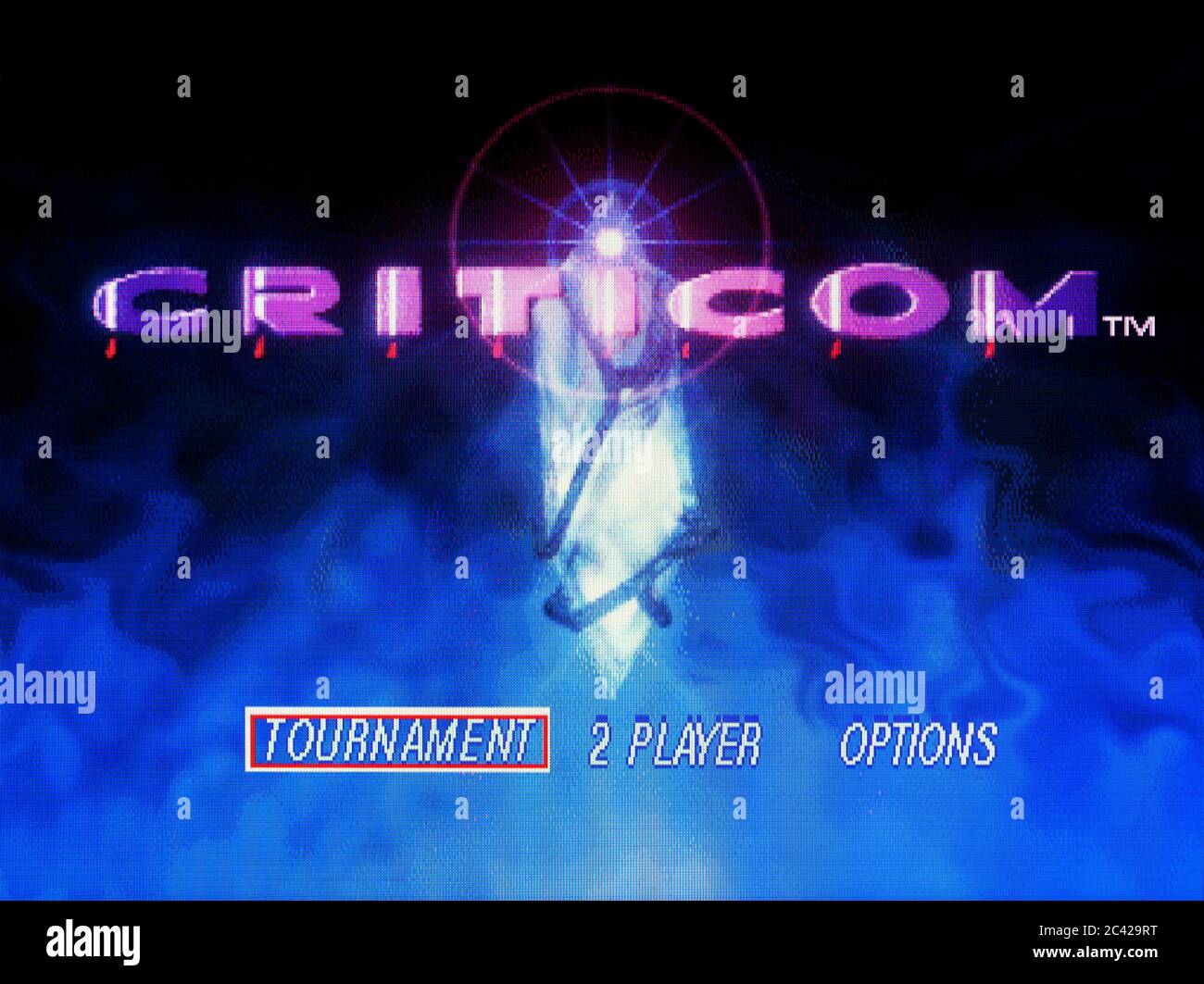 Criticom - Sony Playstation 1 PS1 PSX - Editorial use only Stock Photo