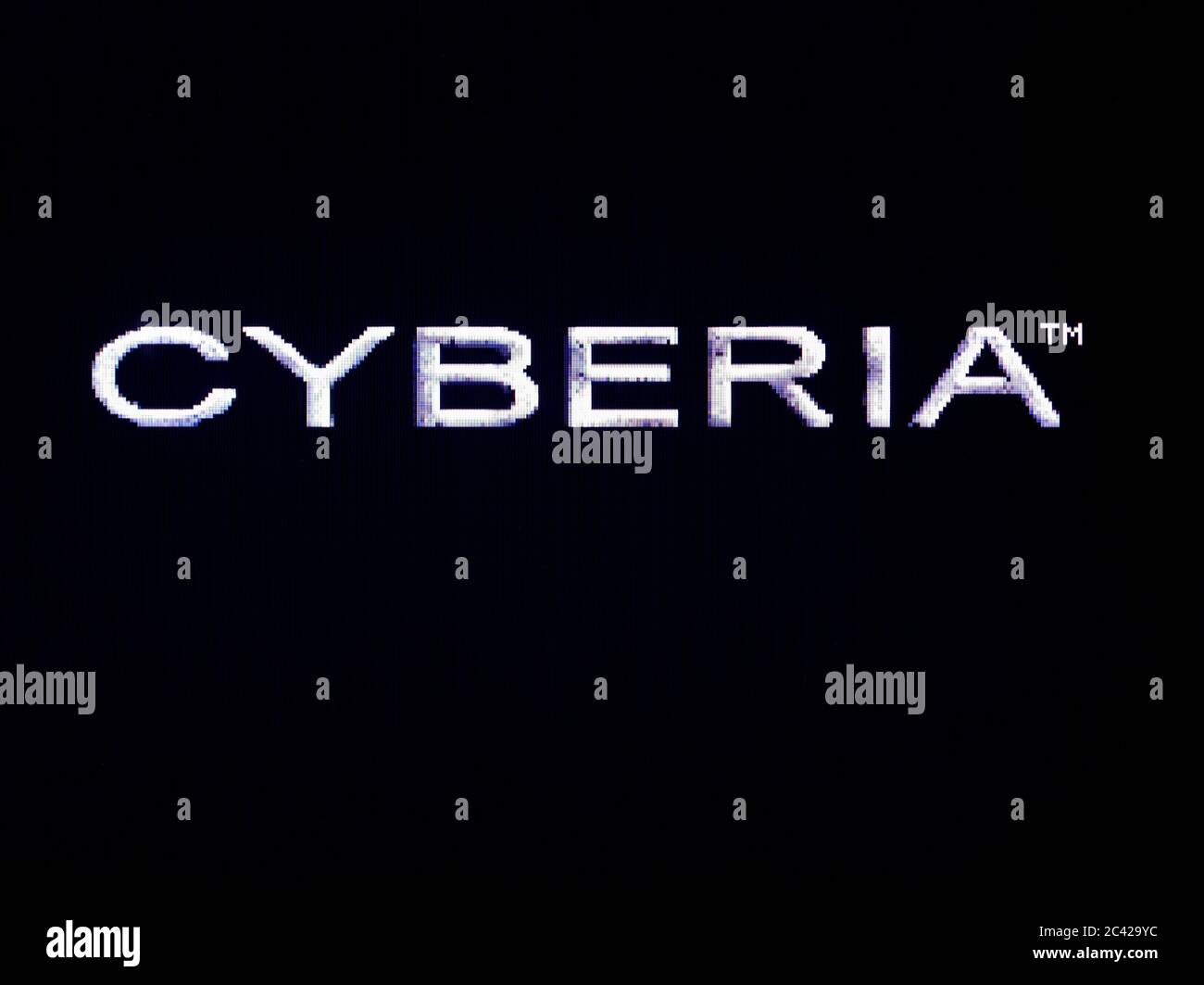 Cyberia - Sony Playstation 1 PS1 PSX - Editorial use only Stock Photo