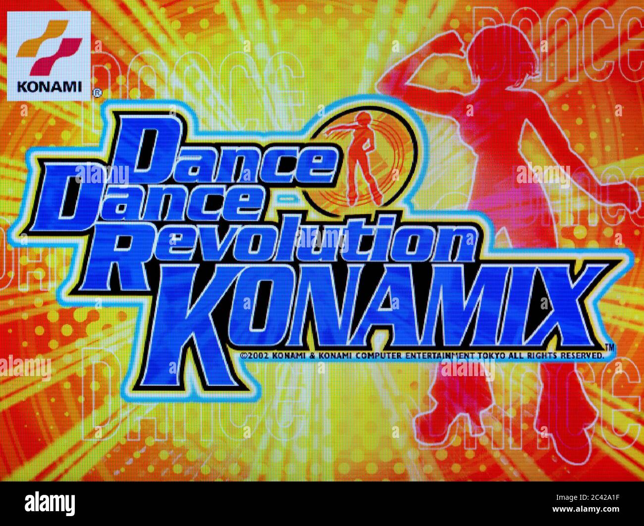 Dance Dance Revolution Konamix - Sony Playstation 1 PS1 PSX - Editorial use  only Stock Photo - Alamy
