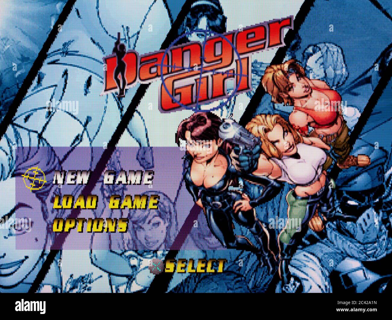 Danger Girl Sony Playstation 1 PS1 PSX Editorial use only