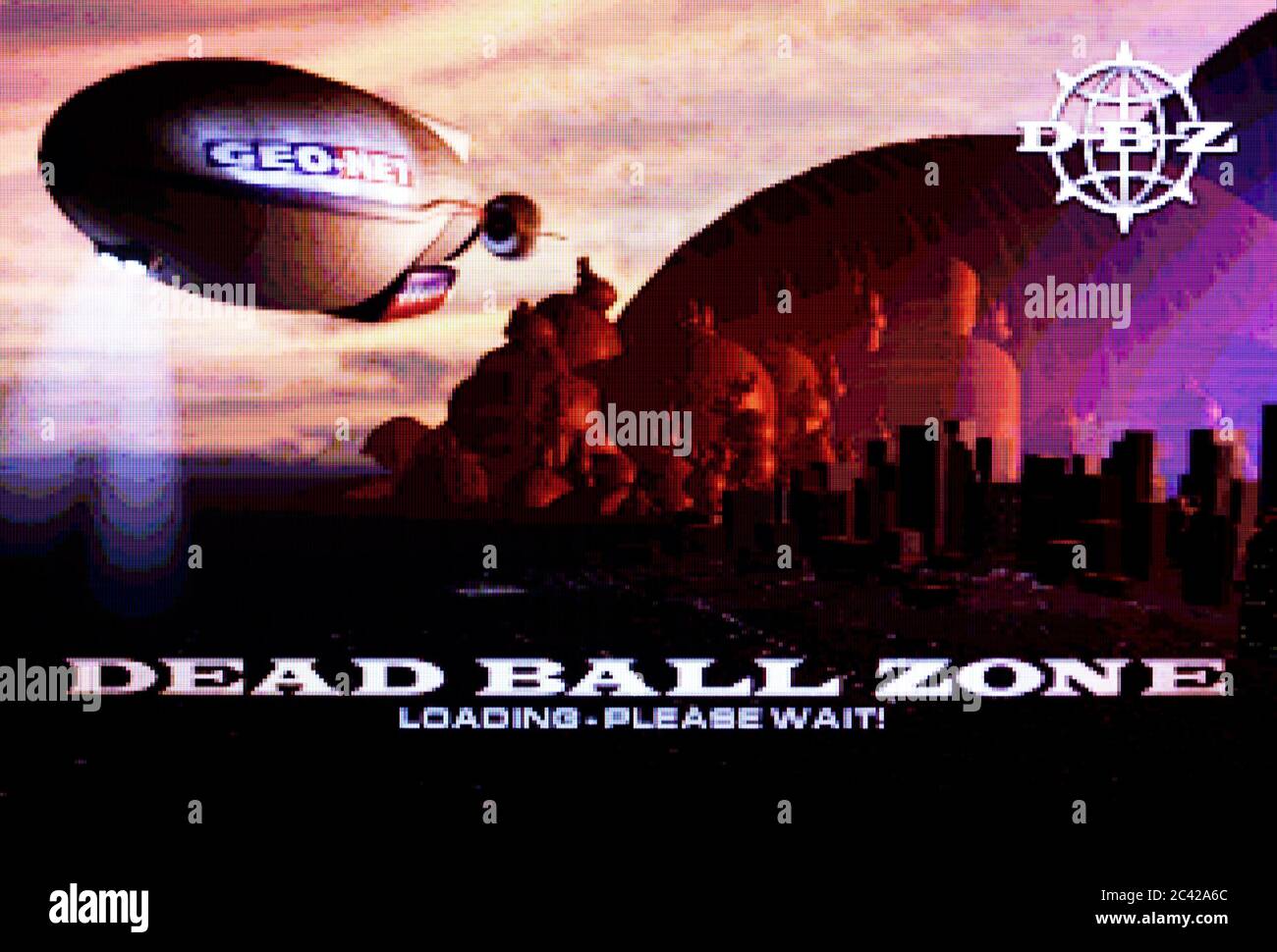 Dead Ball Zone - Sony Playstation 1 PS1 PSX - Editorial use only ...