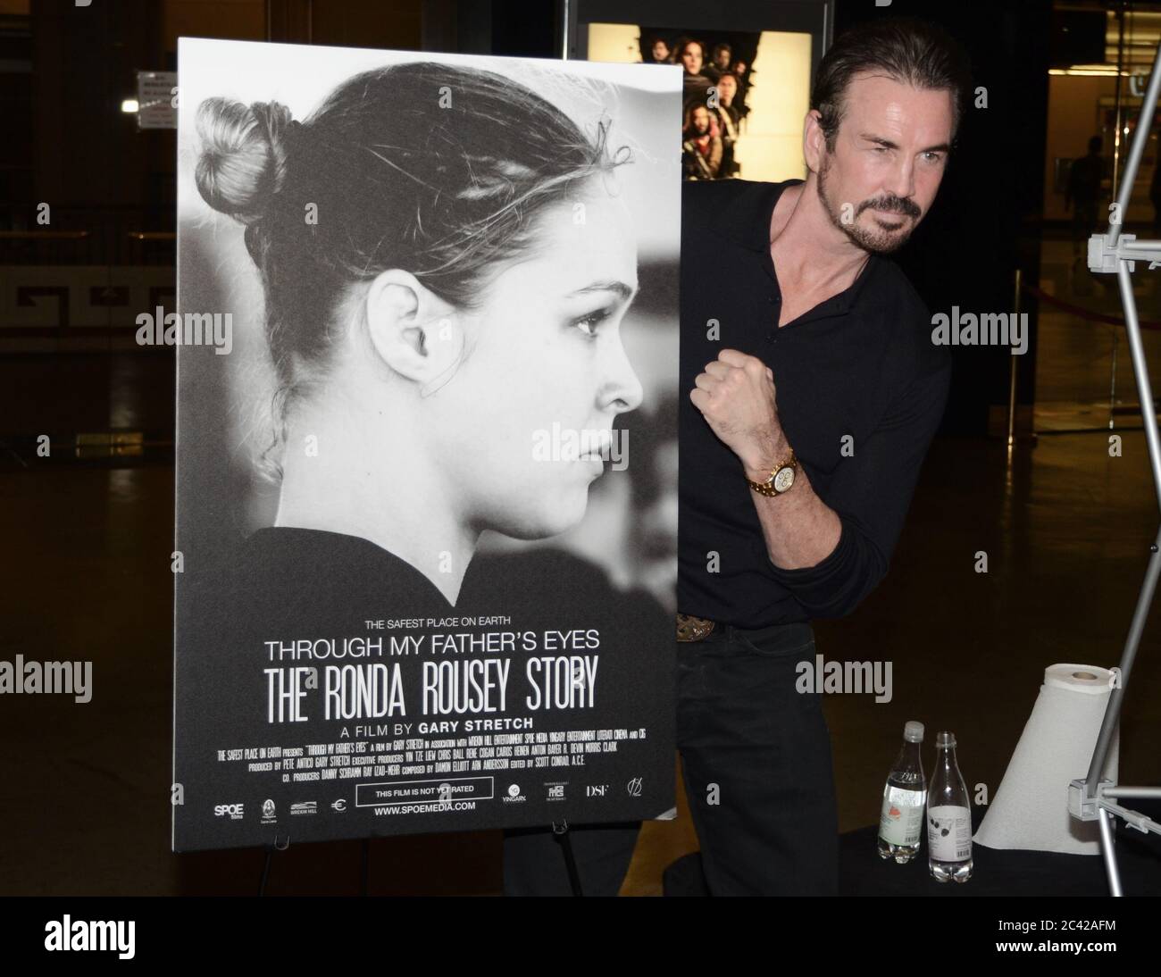 December 30, 2016: Gary Stretch attends the Screening Of ''Through My Father's Eyes: The Ronda Rousey Story'' at the TCL Chinese Theatre 6 on December 30, 2016 in Hollywood, California. (Credit Image: © Billy Bennight/ZUMA Wire) Stock Photo