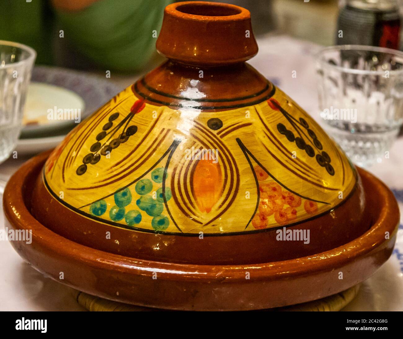 Tajine pot in Morocco Stock Photo