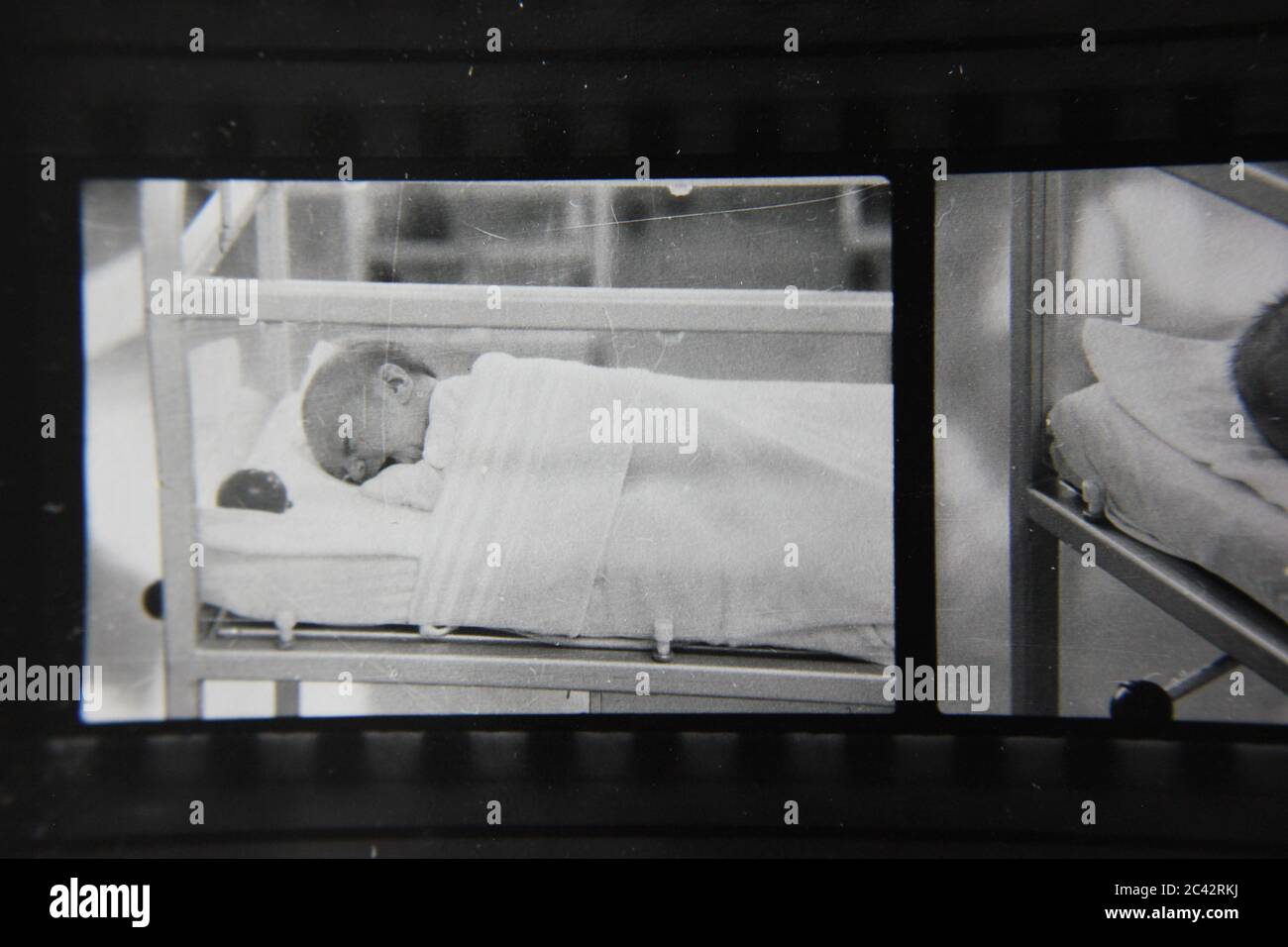 Fine 1970s black and white photography of a newborn baby in the ...