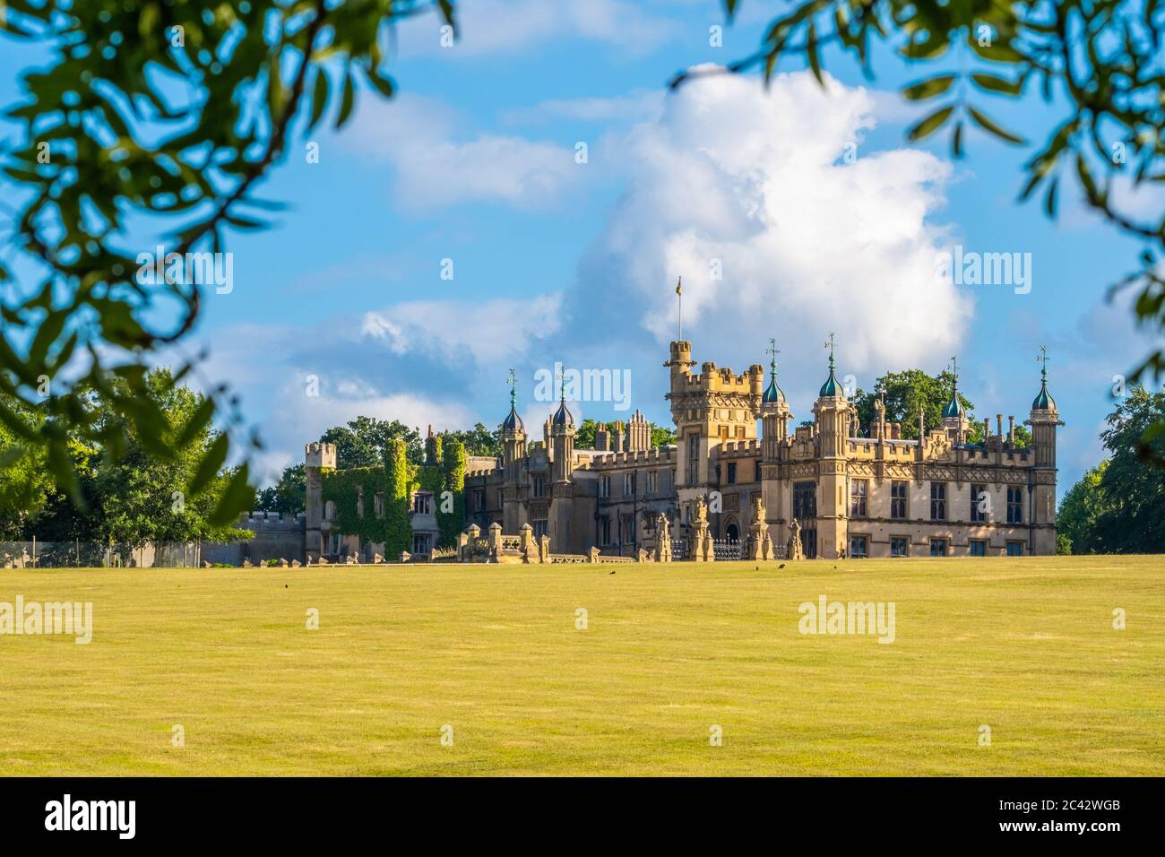 Knebworth House and Park Stock Photo