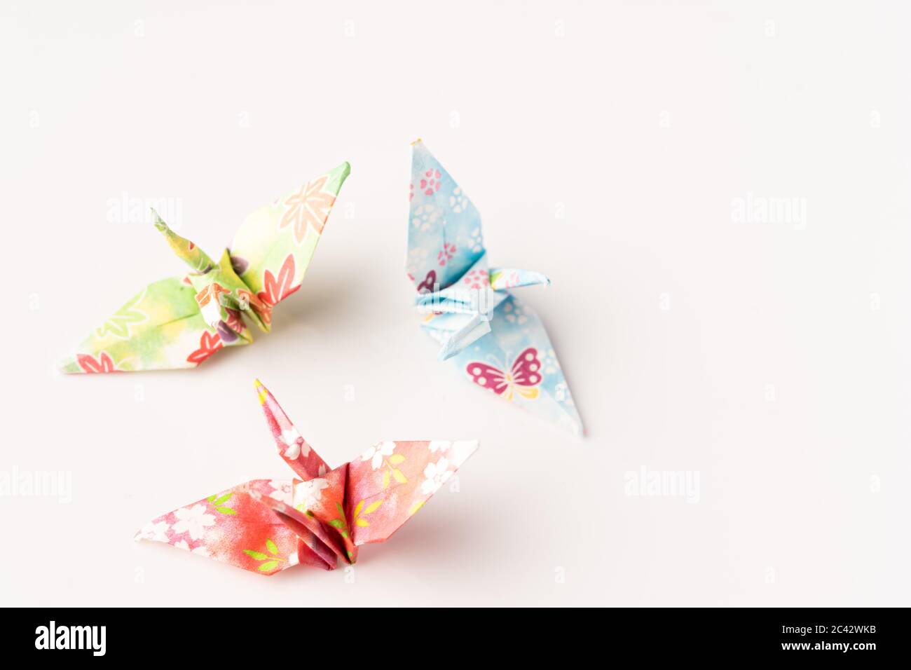 small size freedom Collection Set of cranes origami Paper Origami