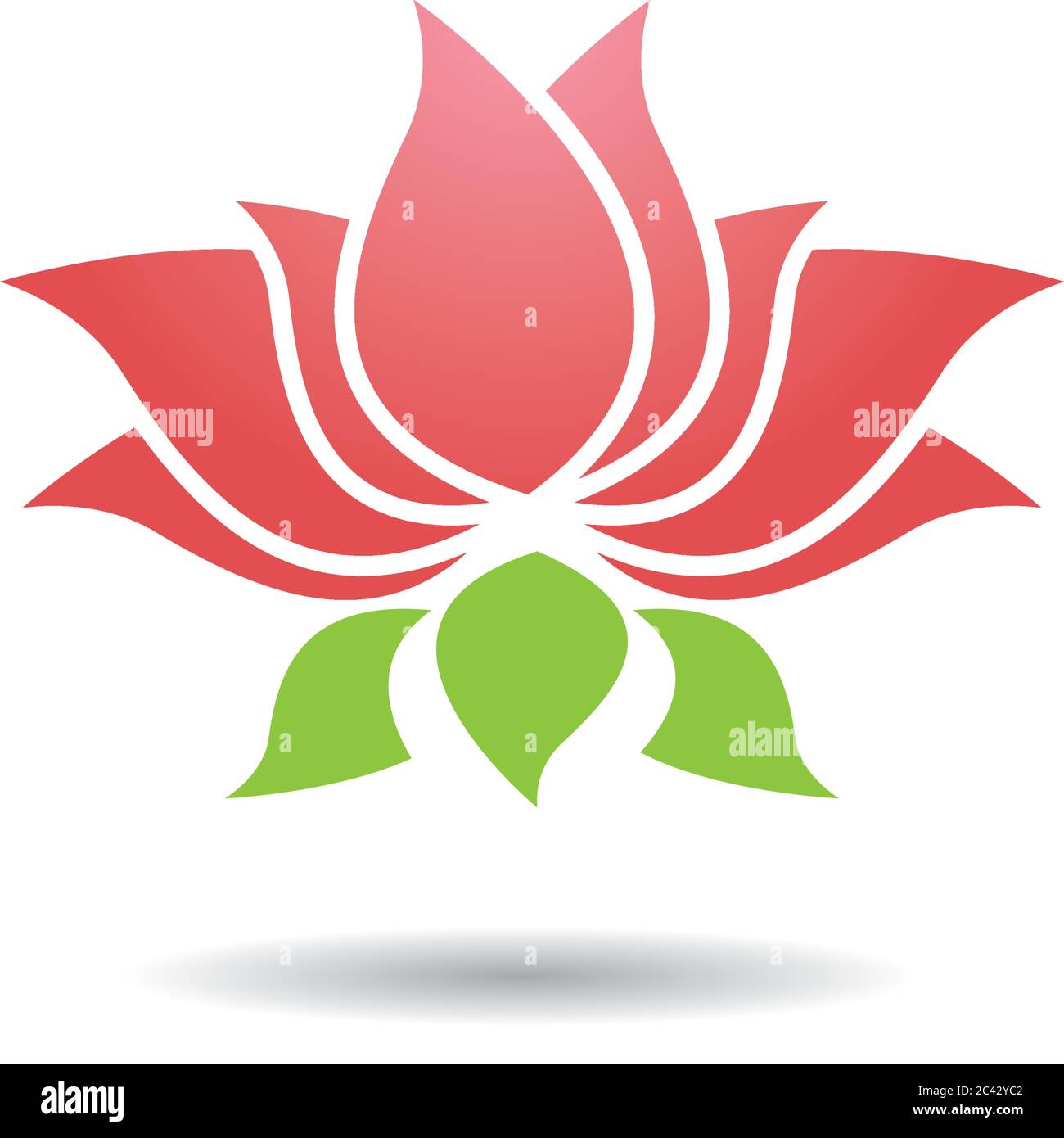 Beauty Vector flowers design logo Template icon Stock Vector Image ...