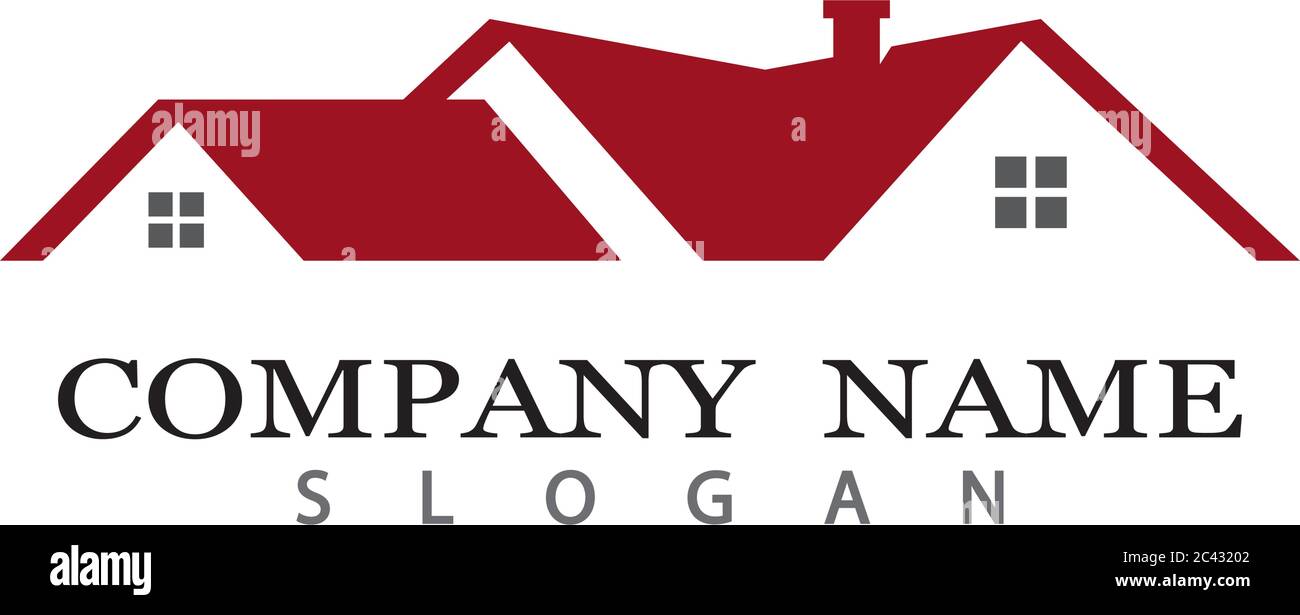 Property Logo Template vector icon illustration design Stock Vector ...