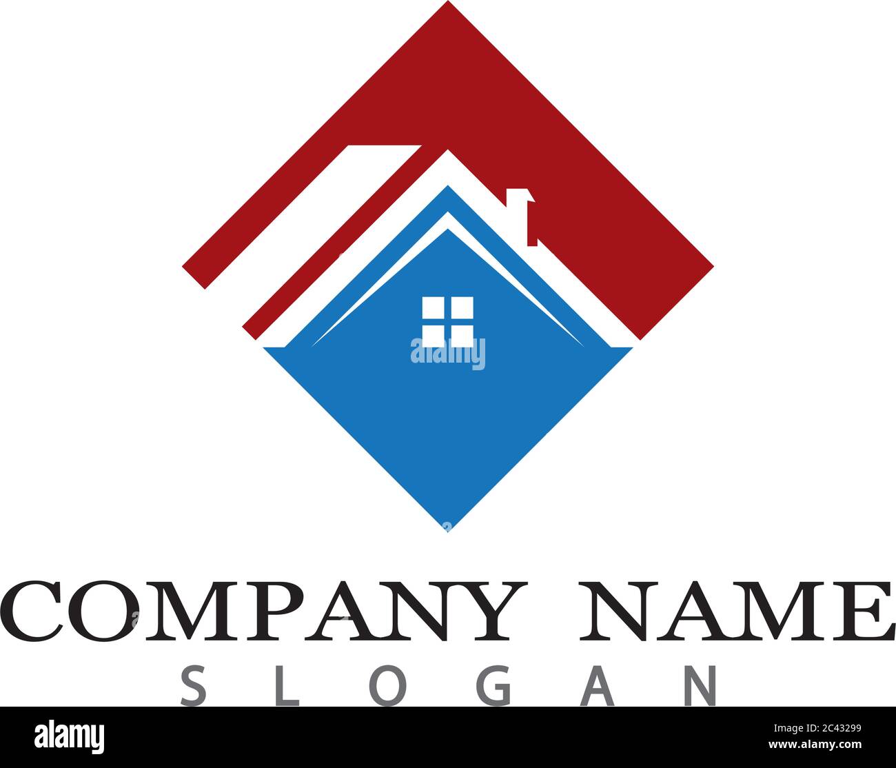 Property logo template vector icon illustration design Stock Vector ...