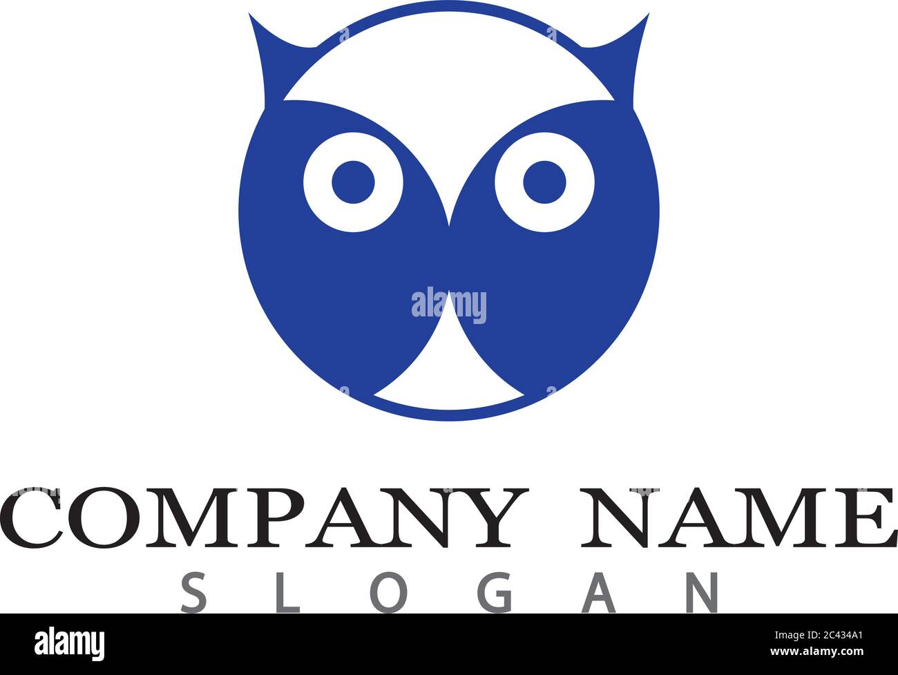 Owl logo template vector icon illustration design Stock Vector Image ...