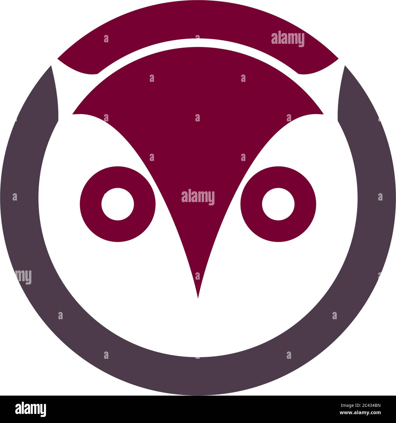 Owl logo template vector icon illustration design Stock Vector Image ...
