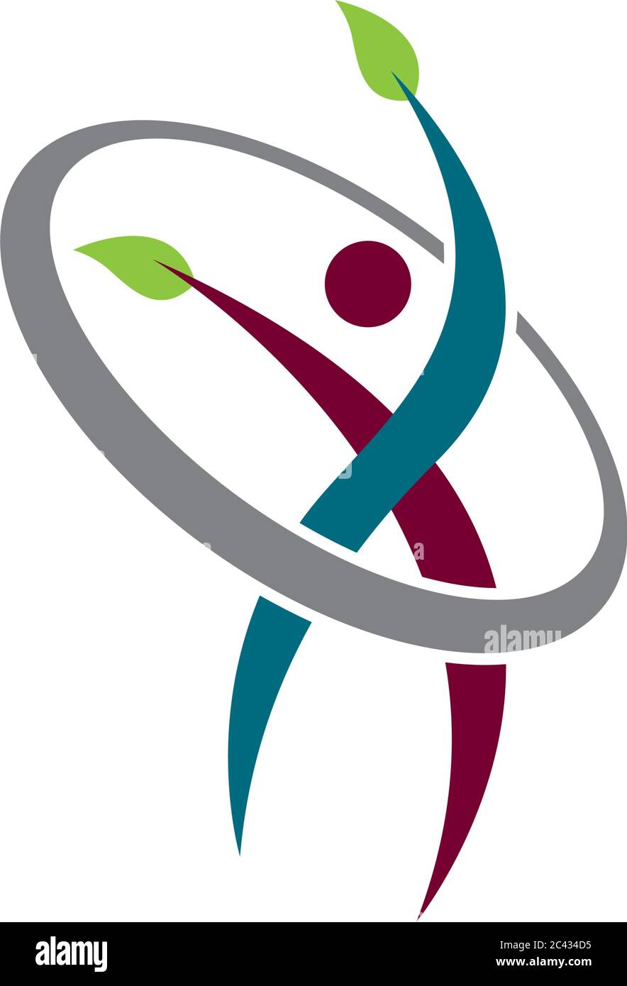 Healthy Life Logo template vector icon illustration design Stock Vector ...