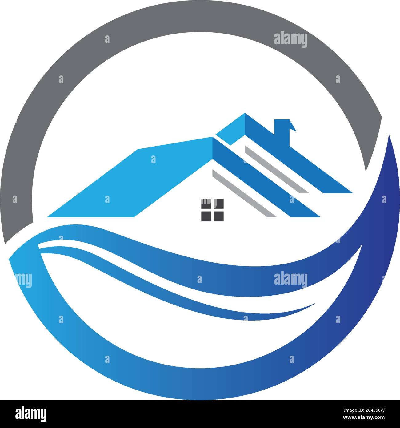 Property logo template vector icon illustration design Stock Vector ...