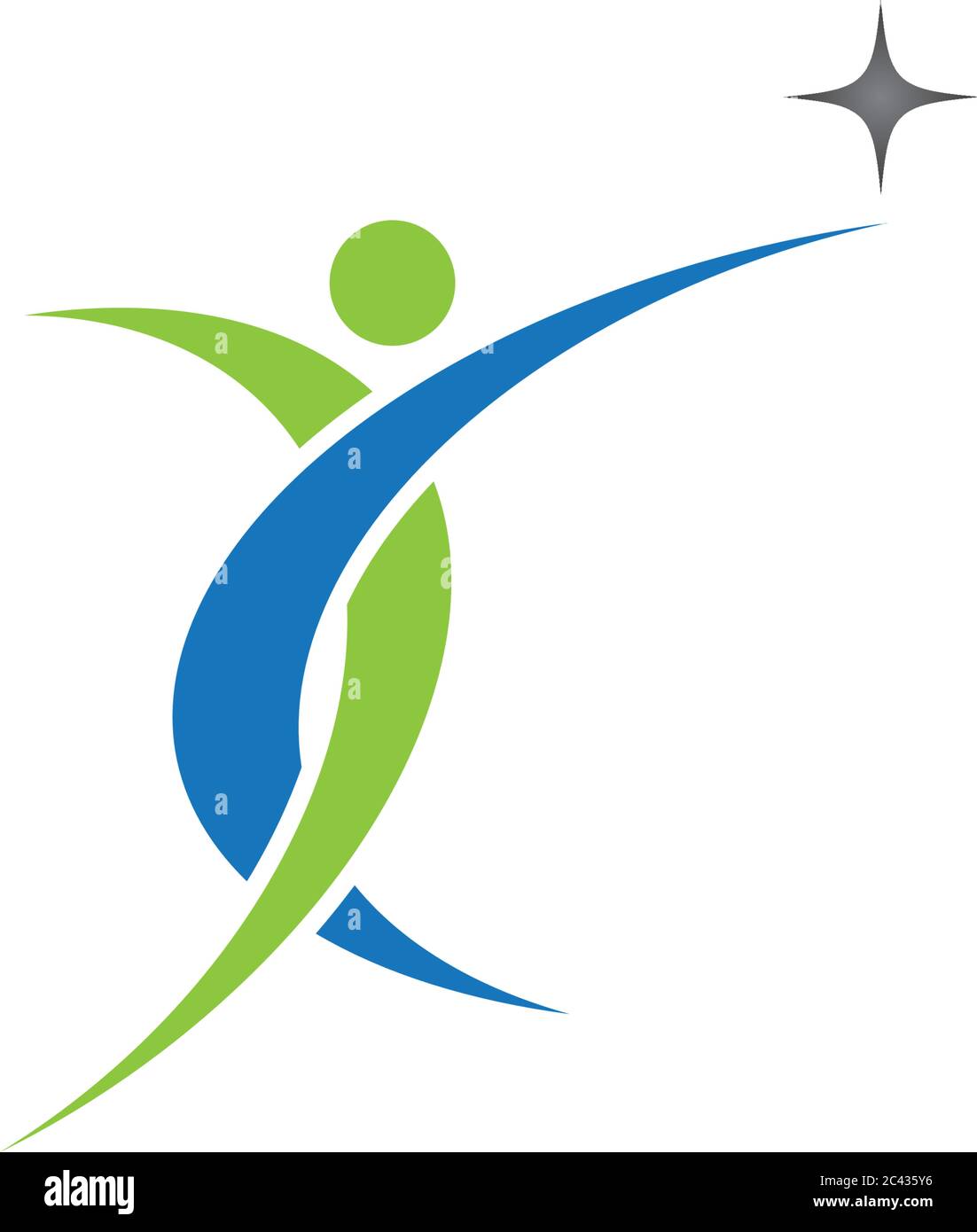 Healthy Life Logo template vector icon illustration design Stock Vector ...