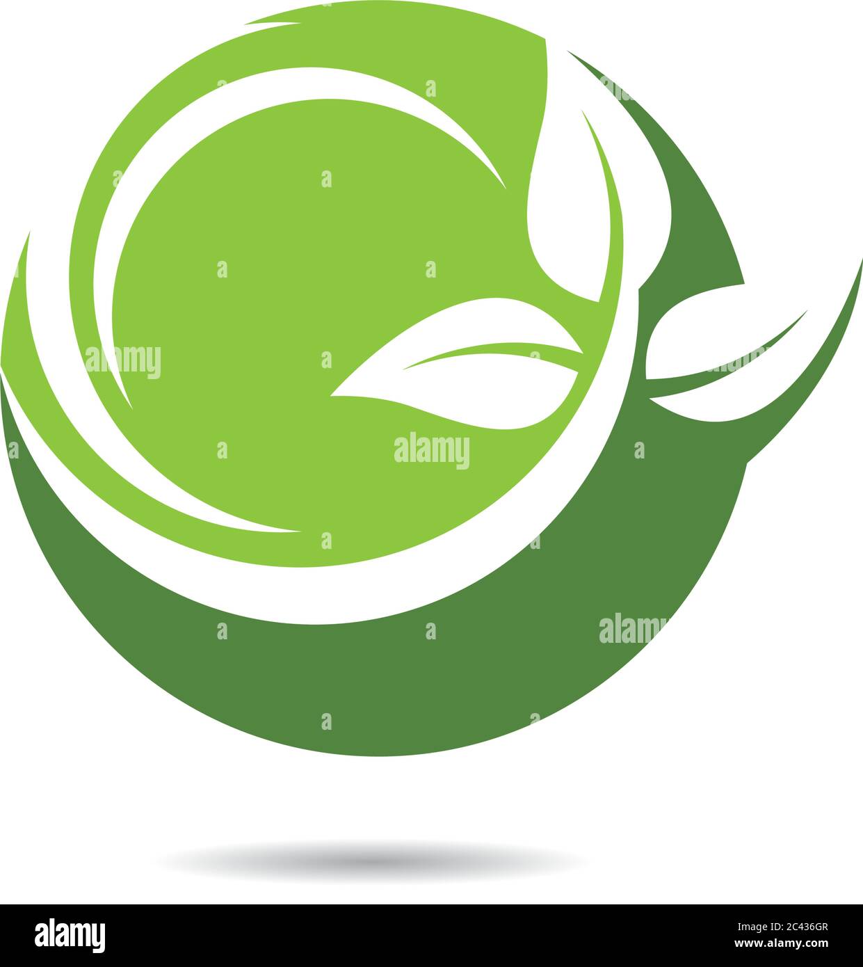 Logos of green leaf ecology nature element vector icon Stock Vector ...