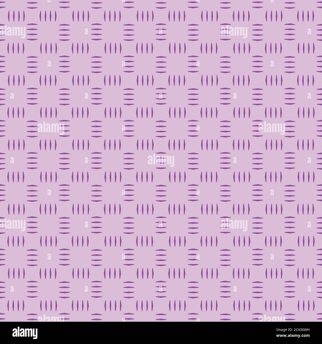 Vector seamless pattern texture background with geometric shapes, colored in purple colors. Stock Vector