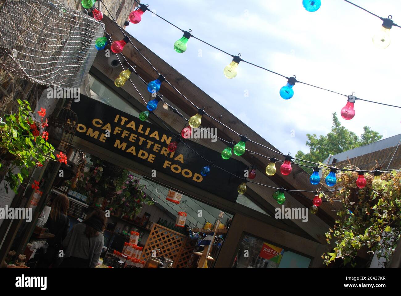 Italian Deli on Portobello Road Stock Photo Alamy