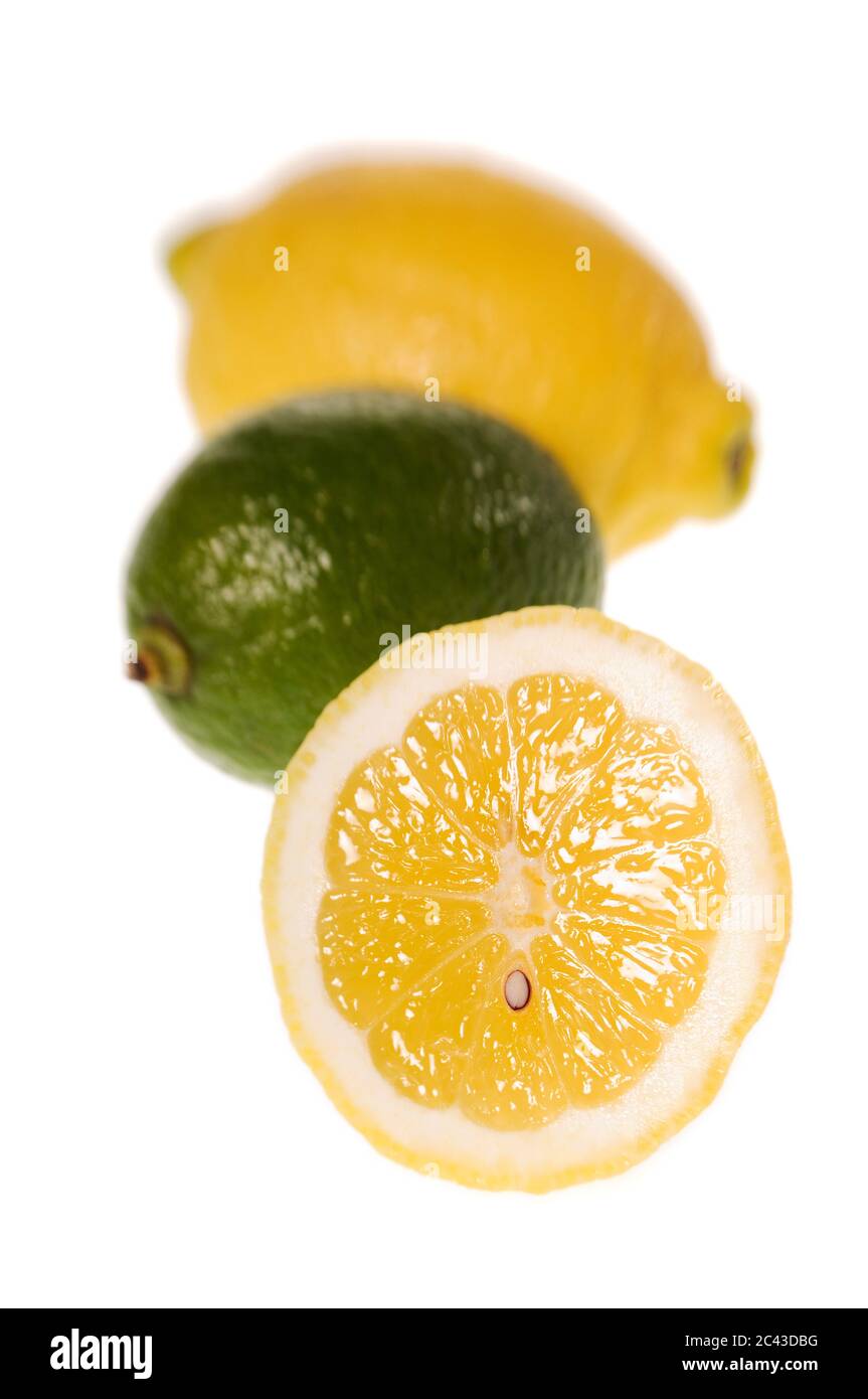 Lime between lemons citrus hi-res stock photography and images - Alamy