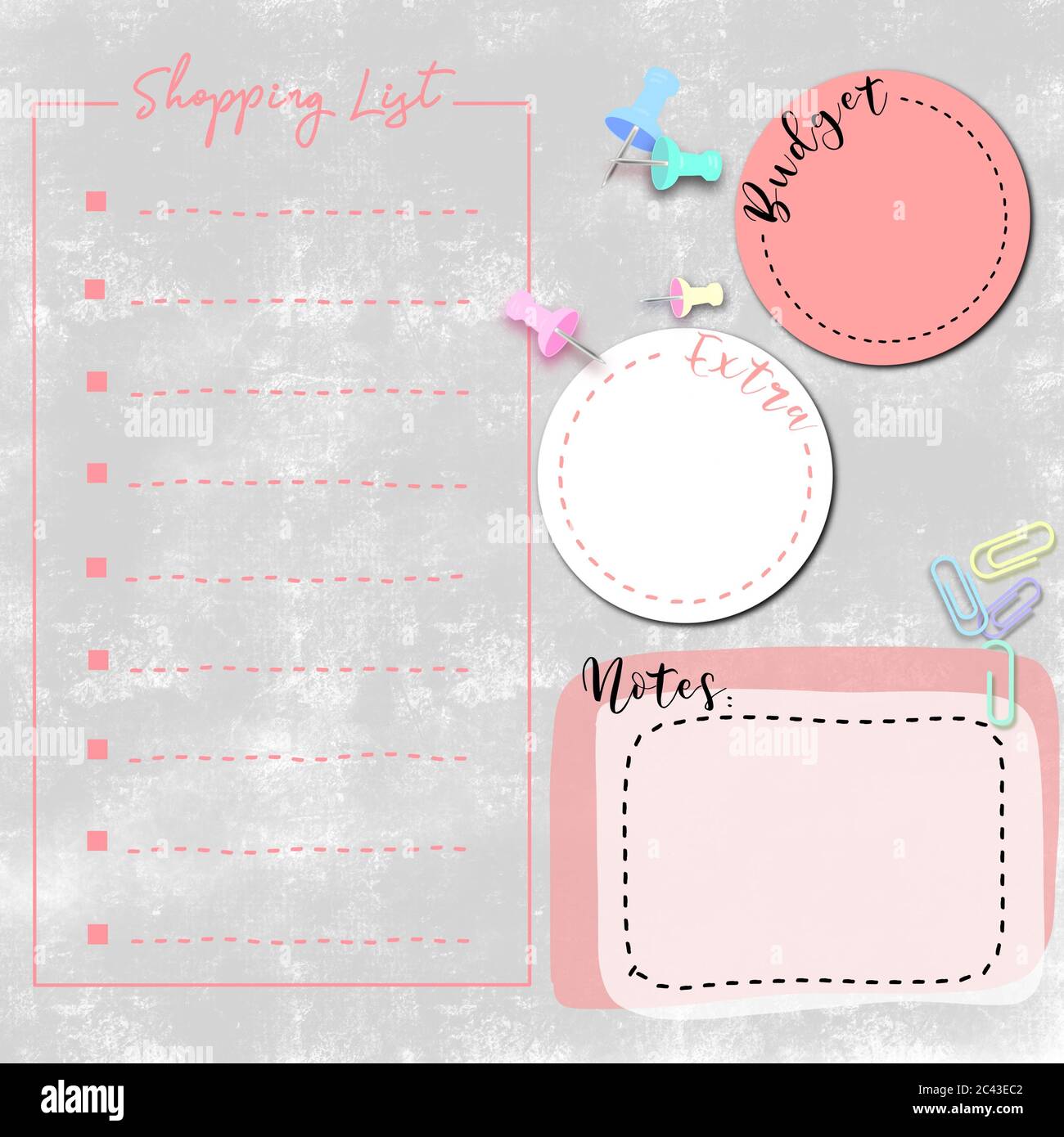 Personal daily, weekly, monthly digital planners or printable organizer