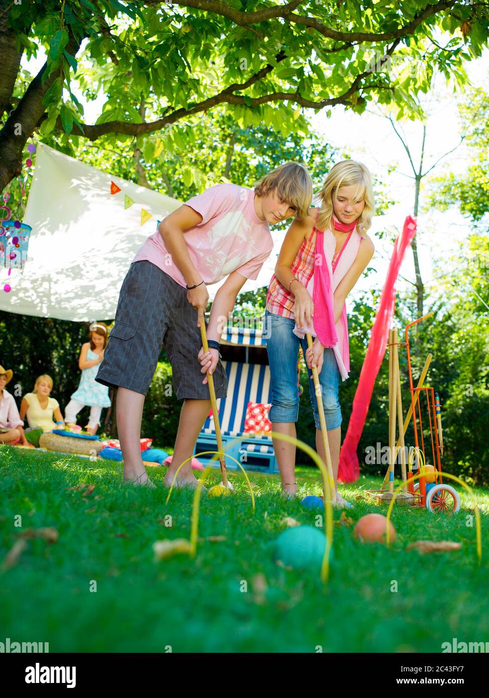 How to play croquet hires stock photography and images Alamy