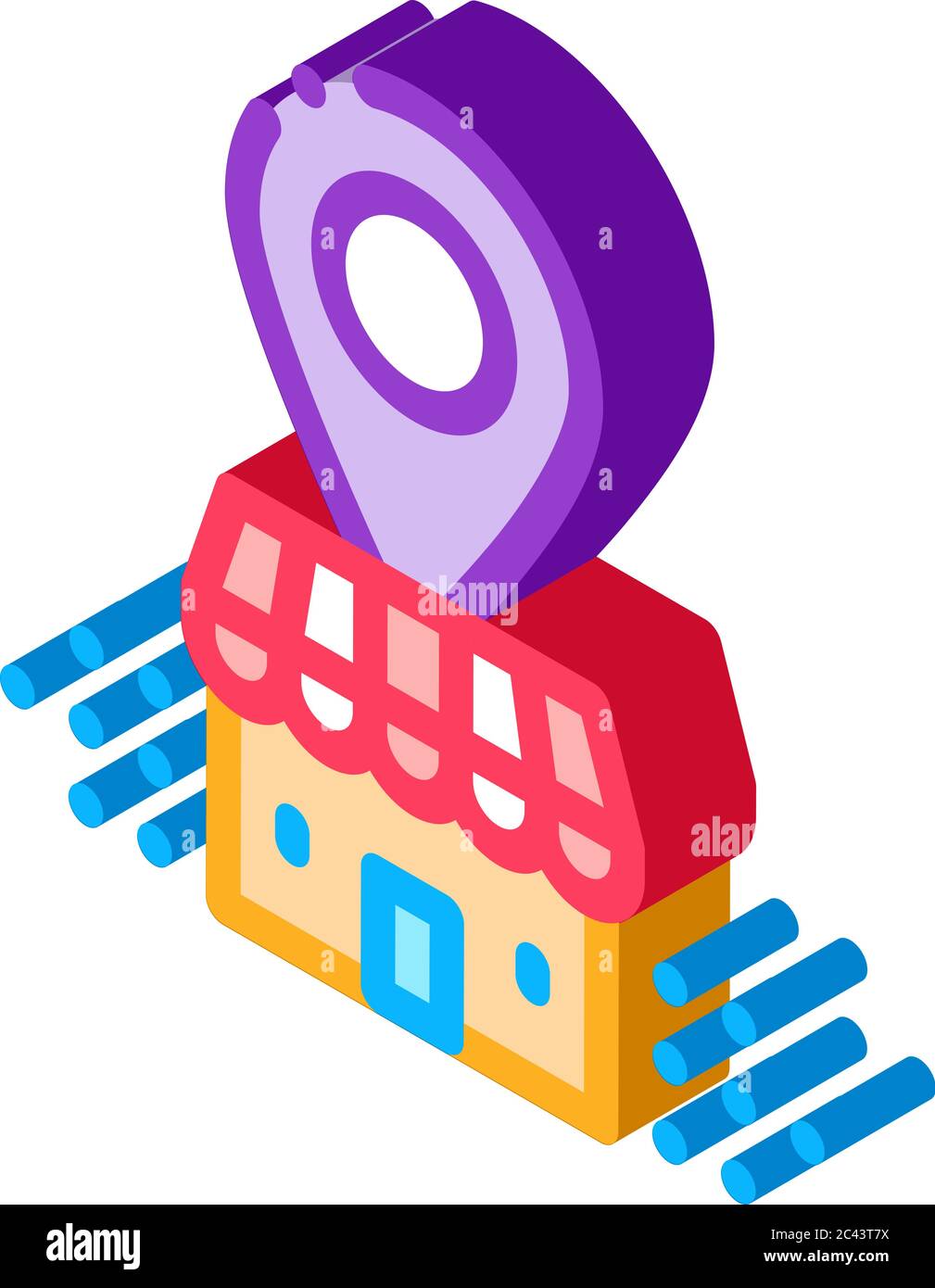 Franchise building Cut Out Stock Images & Pictures - Alamy
