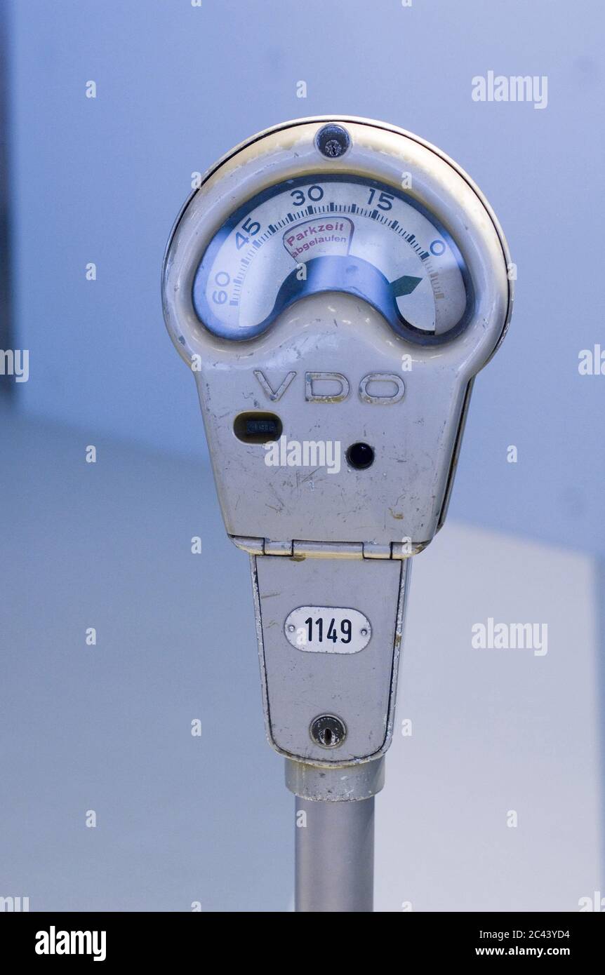 old parking meter Stock Photo Alamy