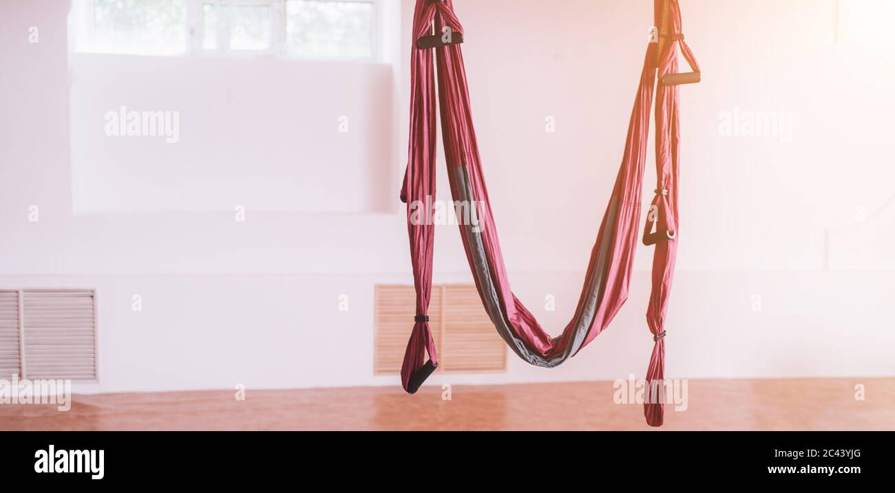 Hammock fixed to the ceiling, fly yoga equipment, yoga gym, health care