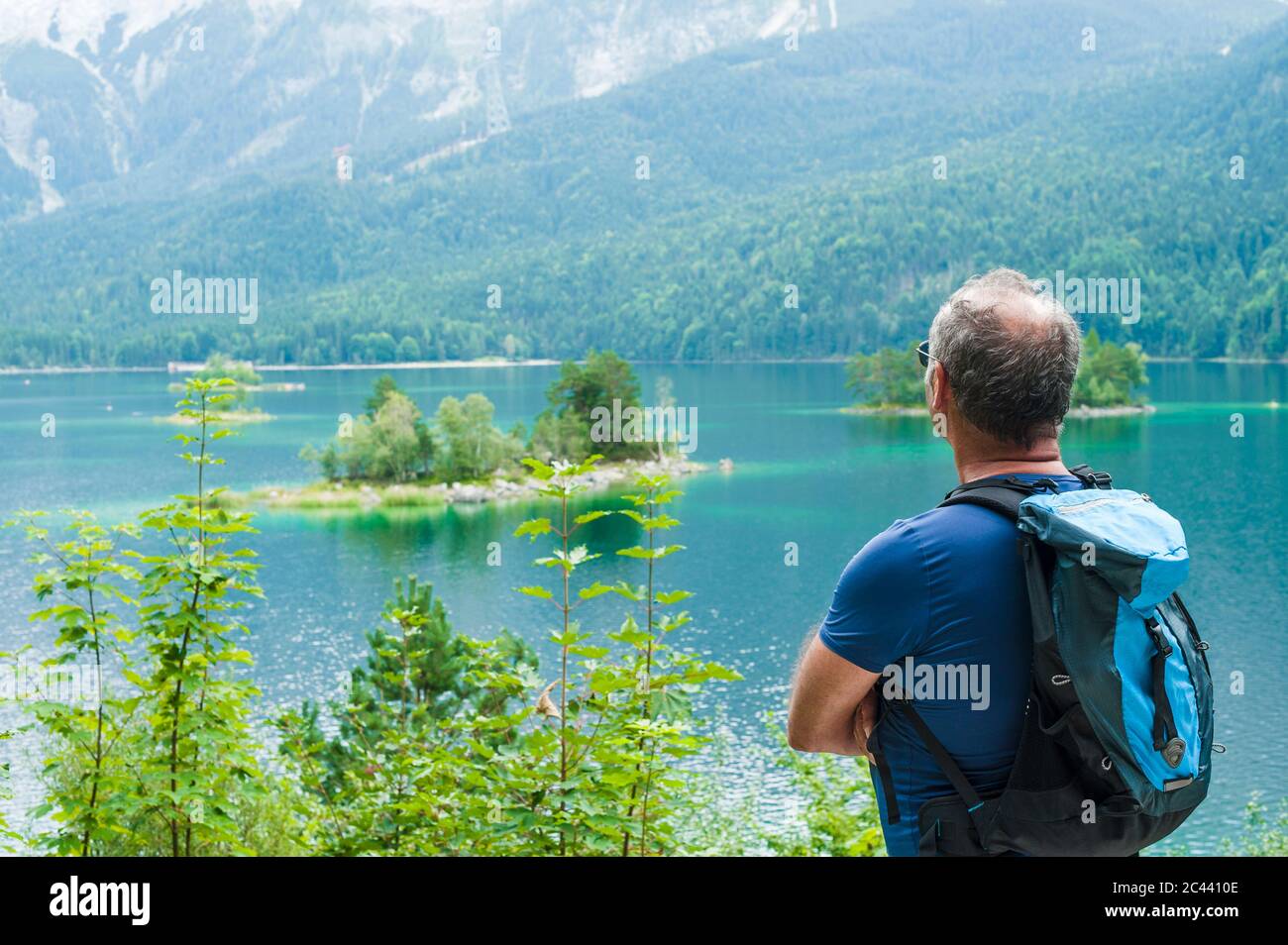 Rear view man taking hi-res stock photography and images - Alamy