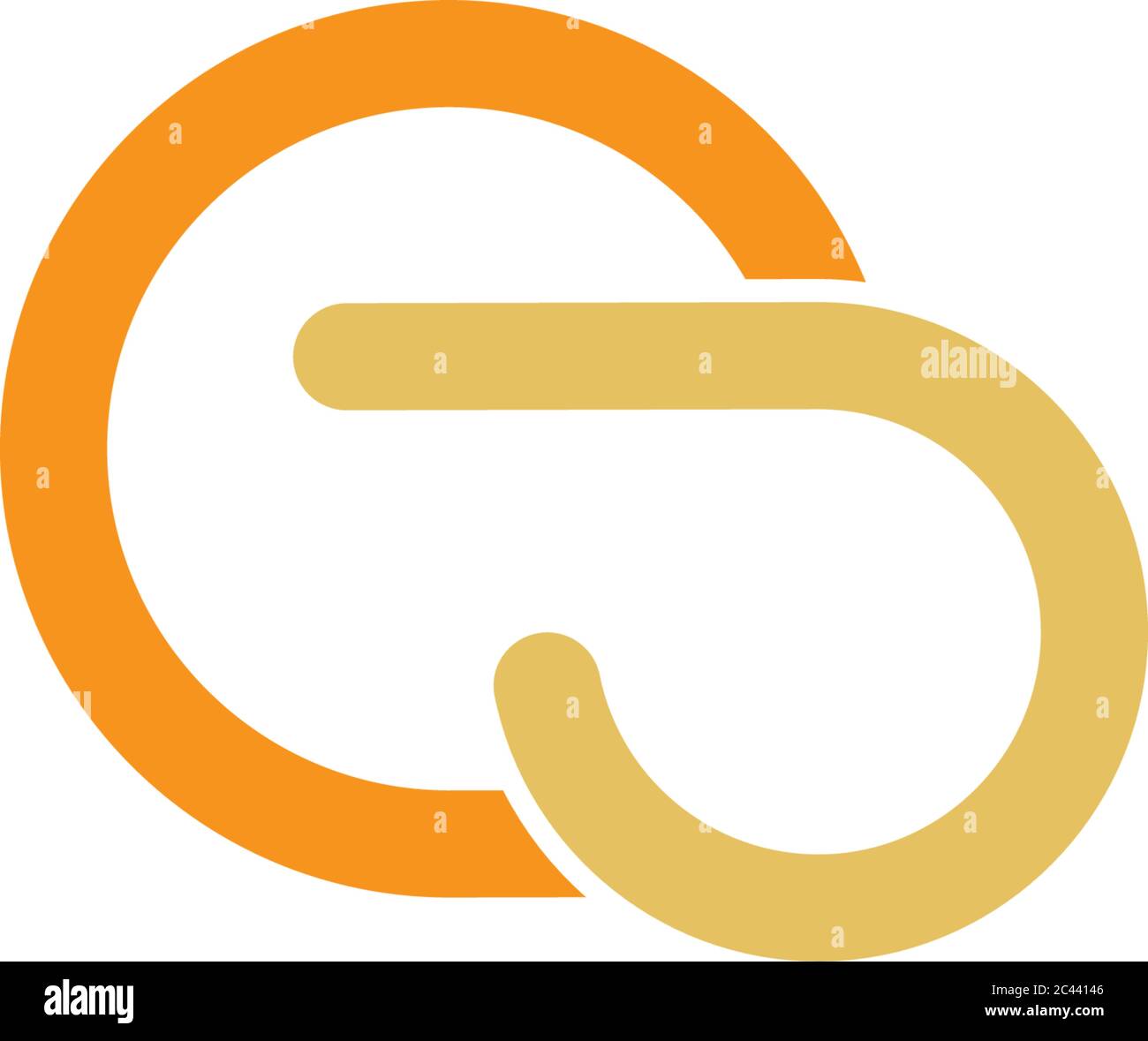 Business corporate abstract unity vector logo design template Stock Vector