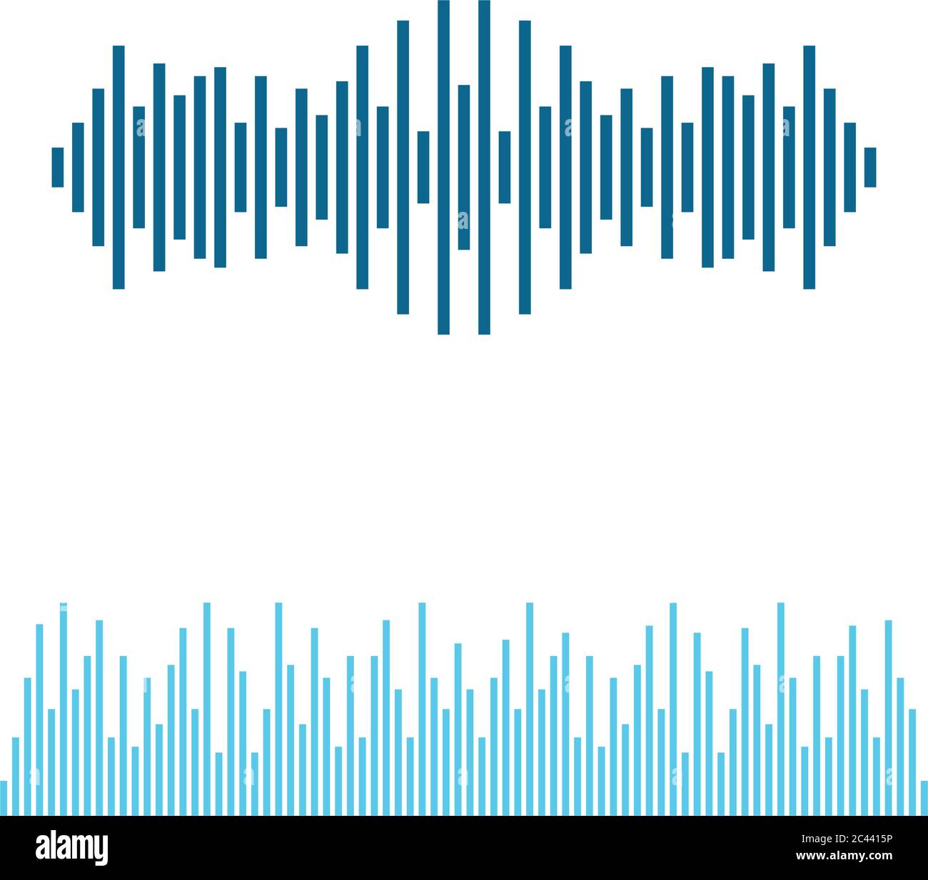 Sound wave logo template vector icon illustration Stock Vector Image ...